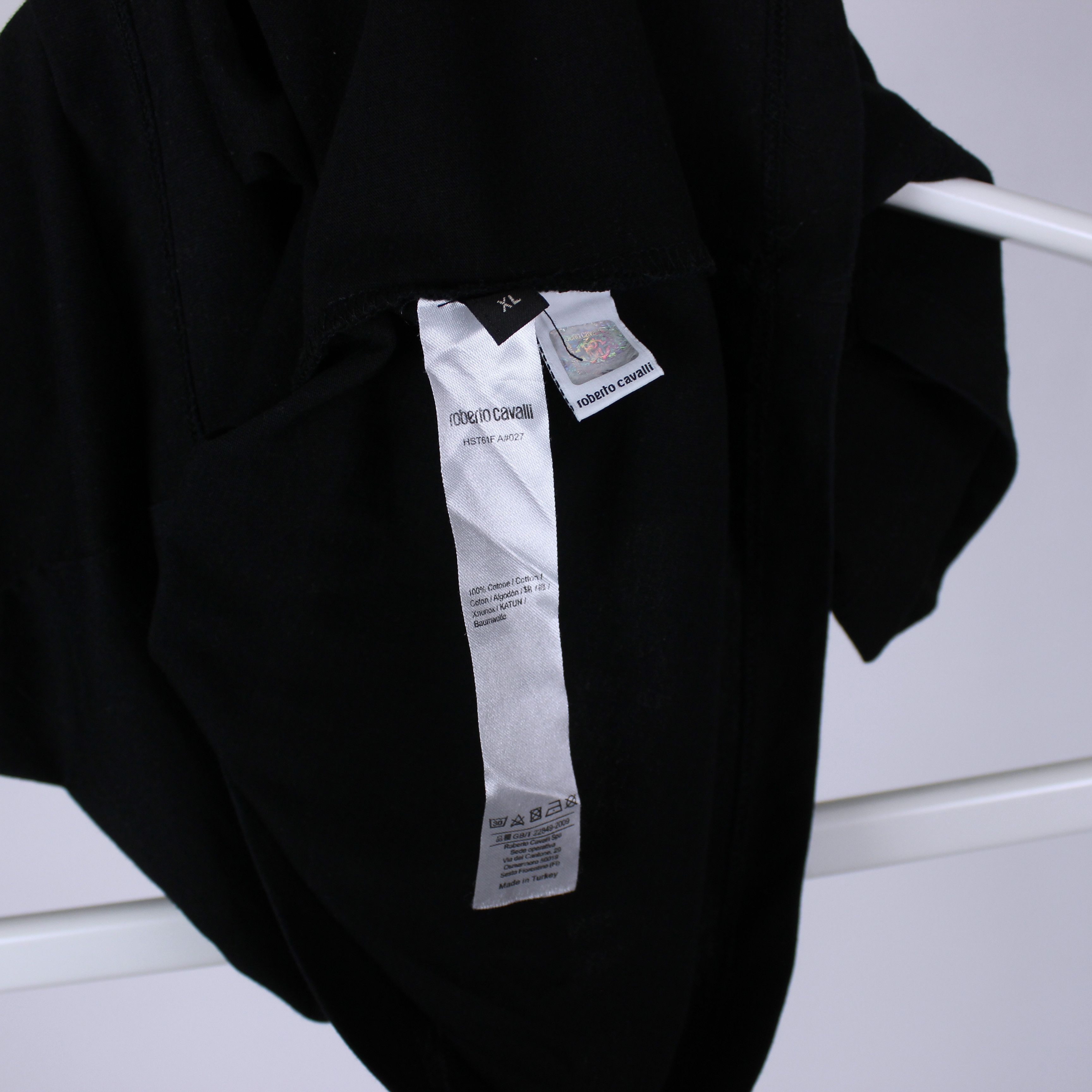 Roberto Cavalli Roberto Cavalli t shirt tee men logo L XL black Size US S / EU 44-46 / 1 - 3 Thumbnail