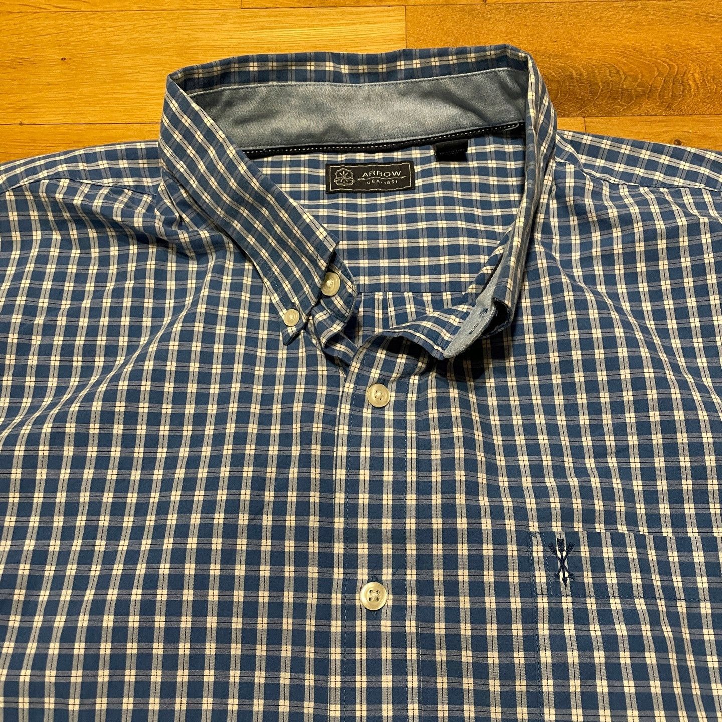Arrow Arrow Men's Fashionable Shirt Summer Large Size Xxl Size US XXL / EU 58 / 5 - 3 Thumbnail