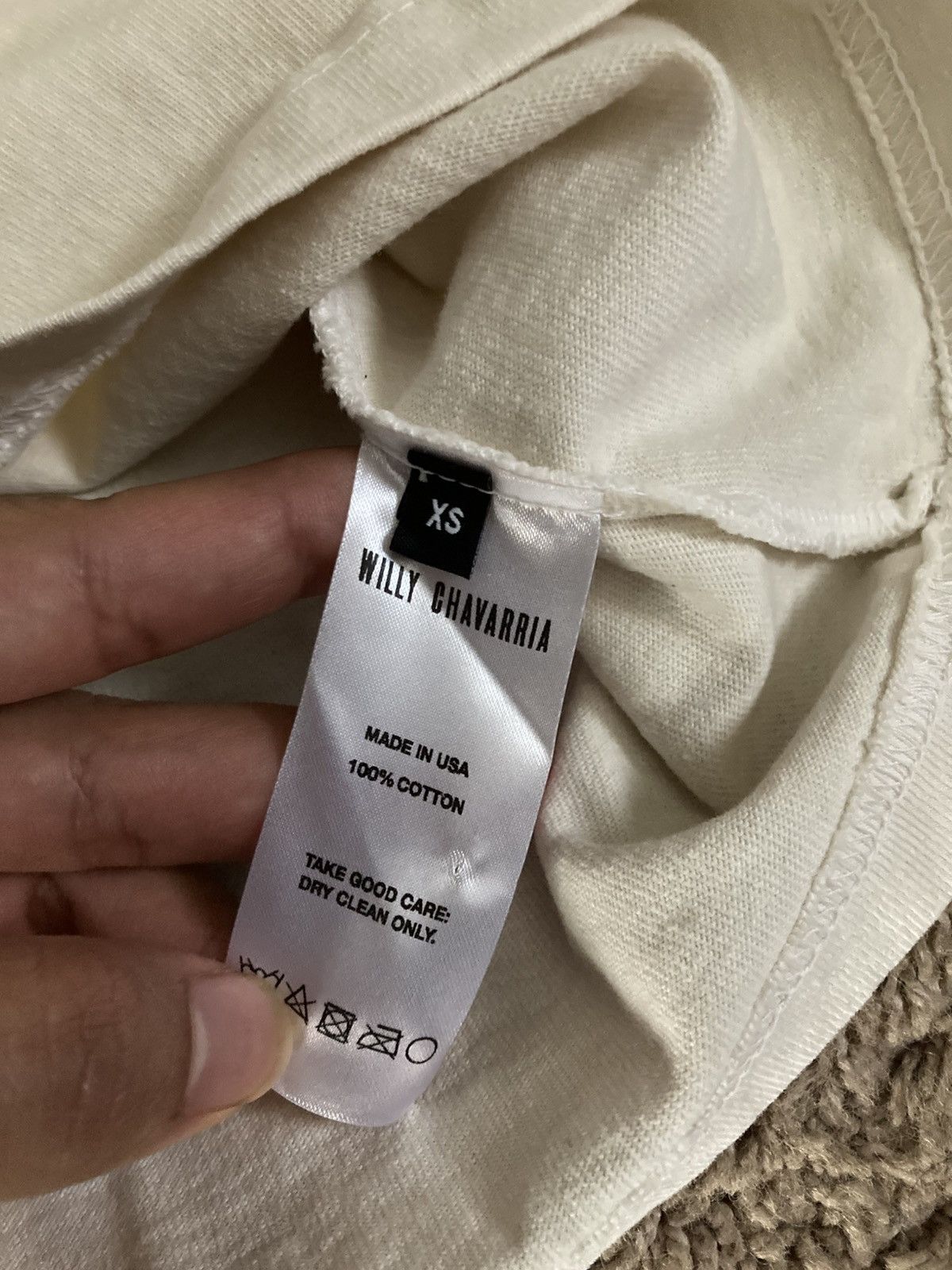 Willy Chavarria SS25 Willy Chavarria Style Buffalo Cholo Cream 2025 America Size US XS / EU 42 / 0 - 7 Thumbnail