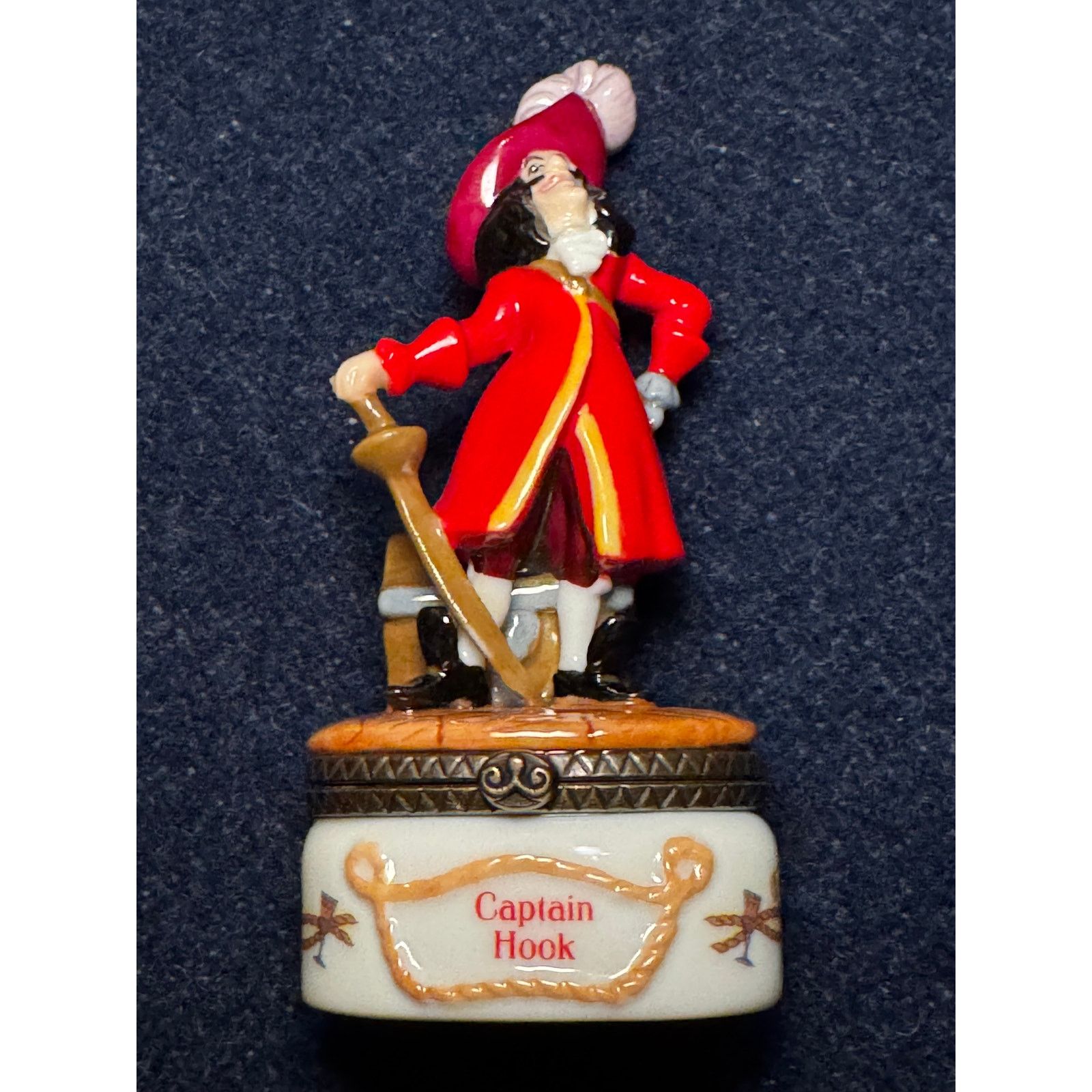 Disney Vintage Disney Captain Hook Trinket Box w/ Looking Glass Size ONE SIZE - 1 Thumbnail