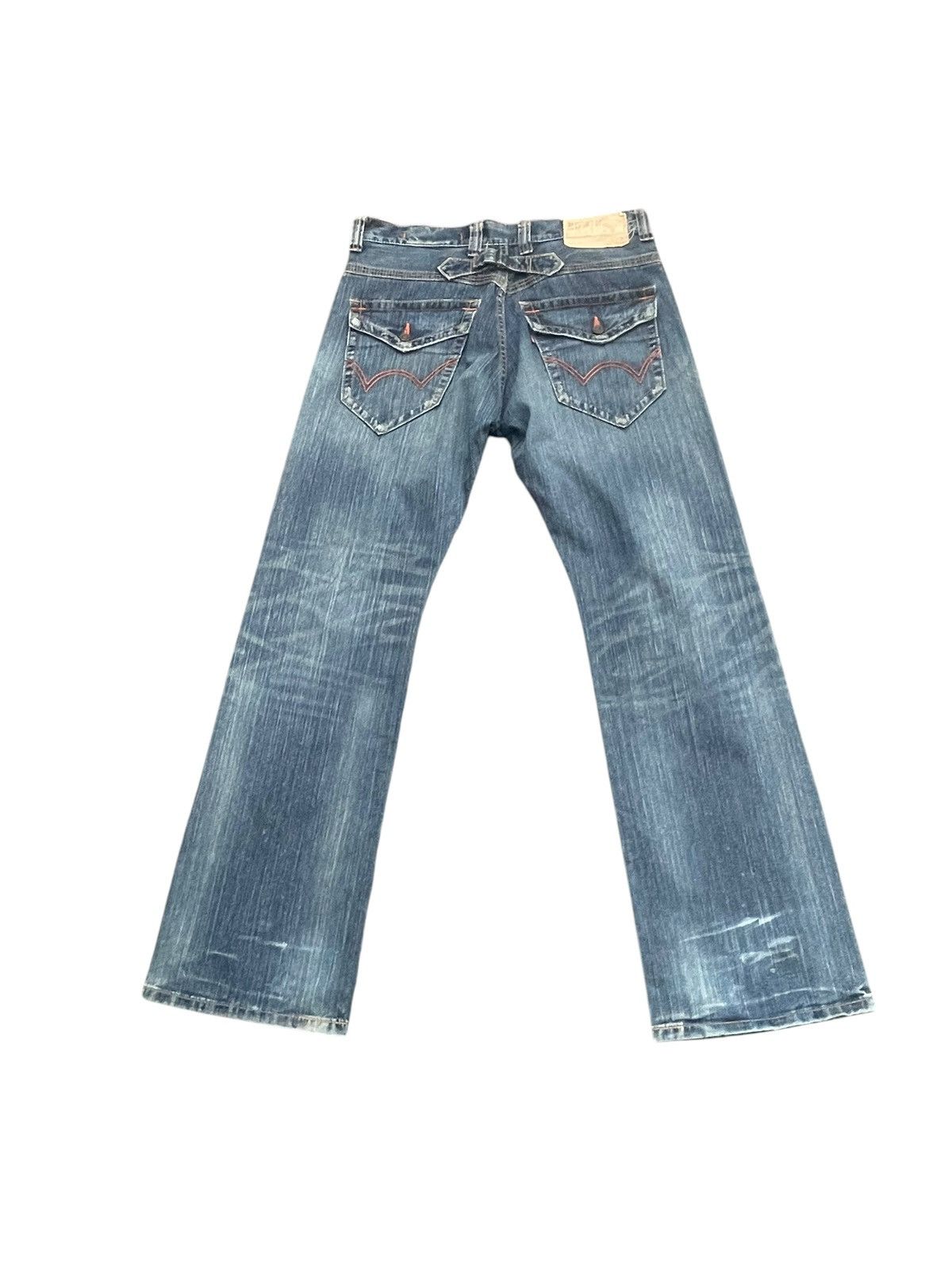 Edwin Vintage Edwin 401XVS Flare Distresed Size US 36 / EU 52 - 7 Thumbnail