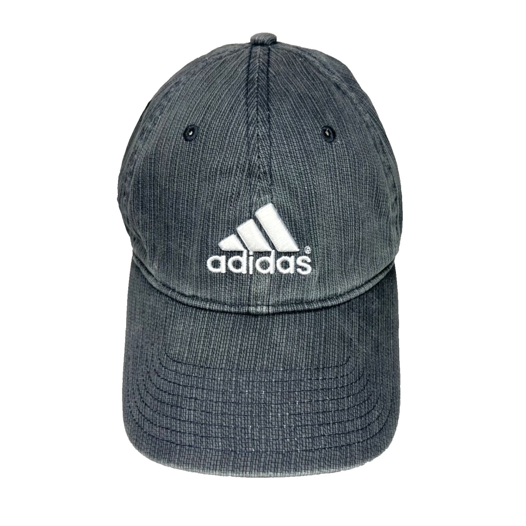 Adidas VINTAGE adidas Baseball Cap Gray OSFA Adjustable Hat Cap Strapback Men One Size Size ONE SIZE - 2 Thumbnail