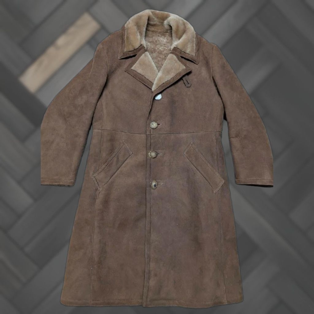 Vintage VINTAGE overcoat Shirt Mens XS? Size US M / EU 48-50 / 2 - 1 Thumbnail