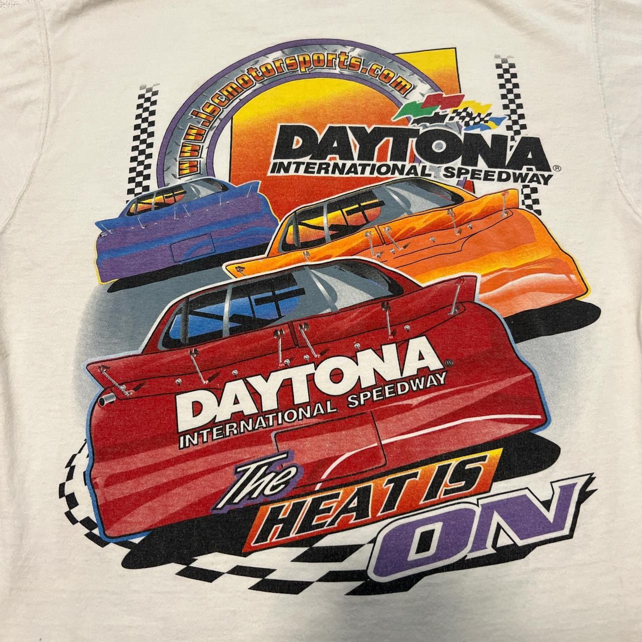Fruit Of The Loom × NASCAR × Vintage Vintage 90’s Nascar Daytona International Speedway T-shirt Size US L / EU 52-54 / 3 - 3 Thumbnail