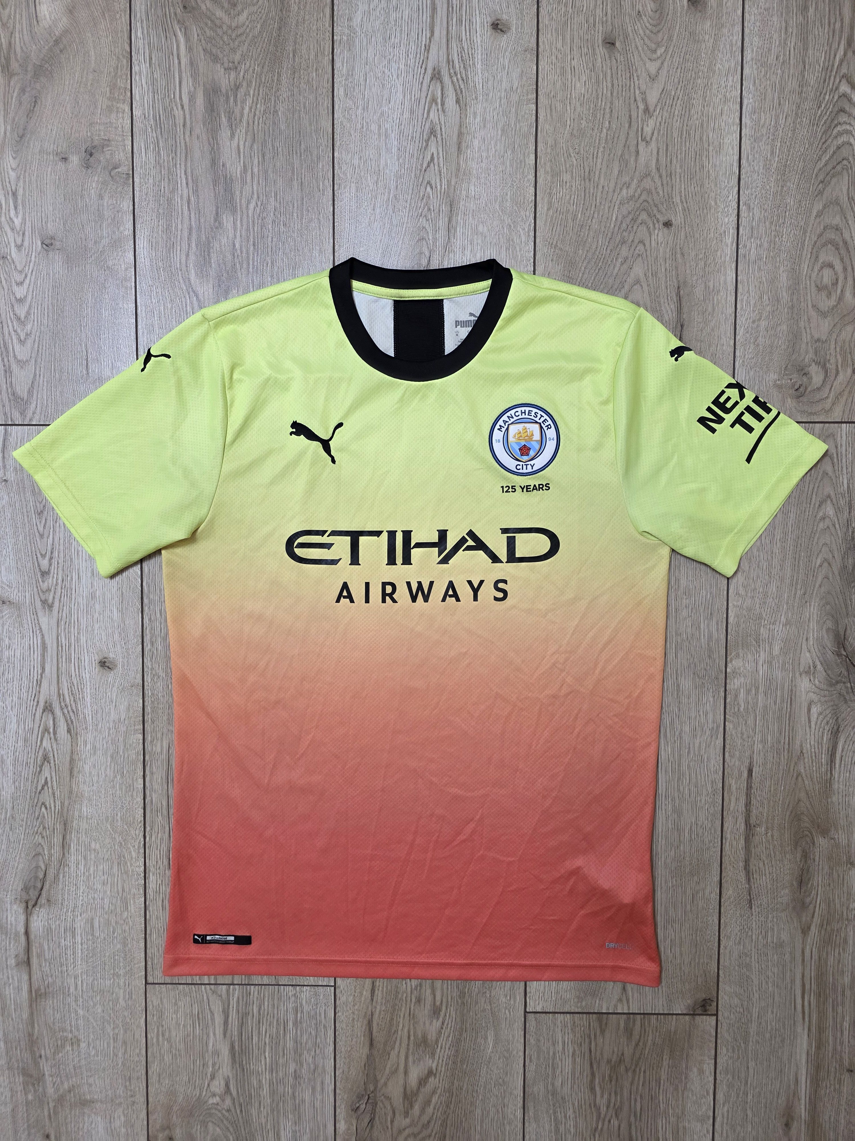 Puma MANCHESTER CITY 2019 2020 THIRD FOOTBALL SHIRT SOCCER JERSEY Size US M / EU 48-50 / 2 - 1 Thumbnail