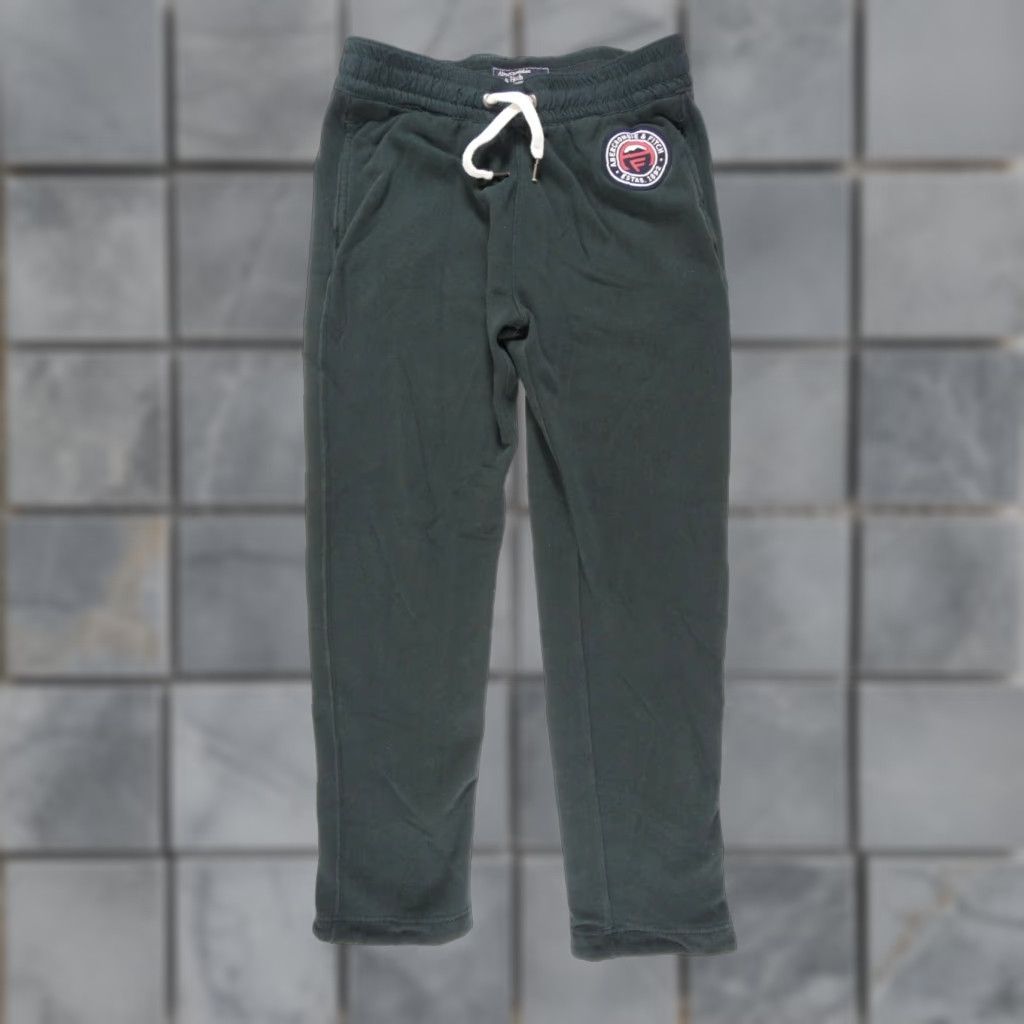 Abercrombie & Fitch VINTAGE Abercrombie & Fitch Sweatpants Womens XS Green Fleece Ladies XSmall Casual Size 26" / US 2 / IT 38 - 1 Thumbnail