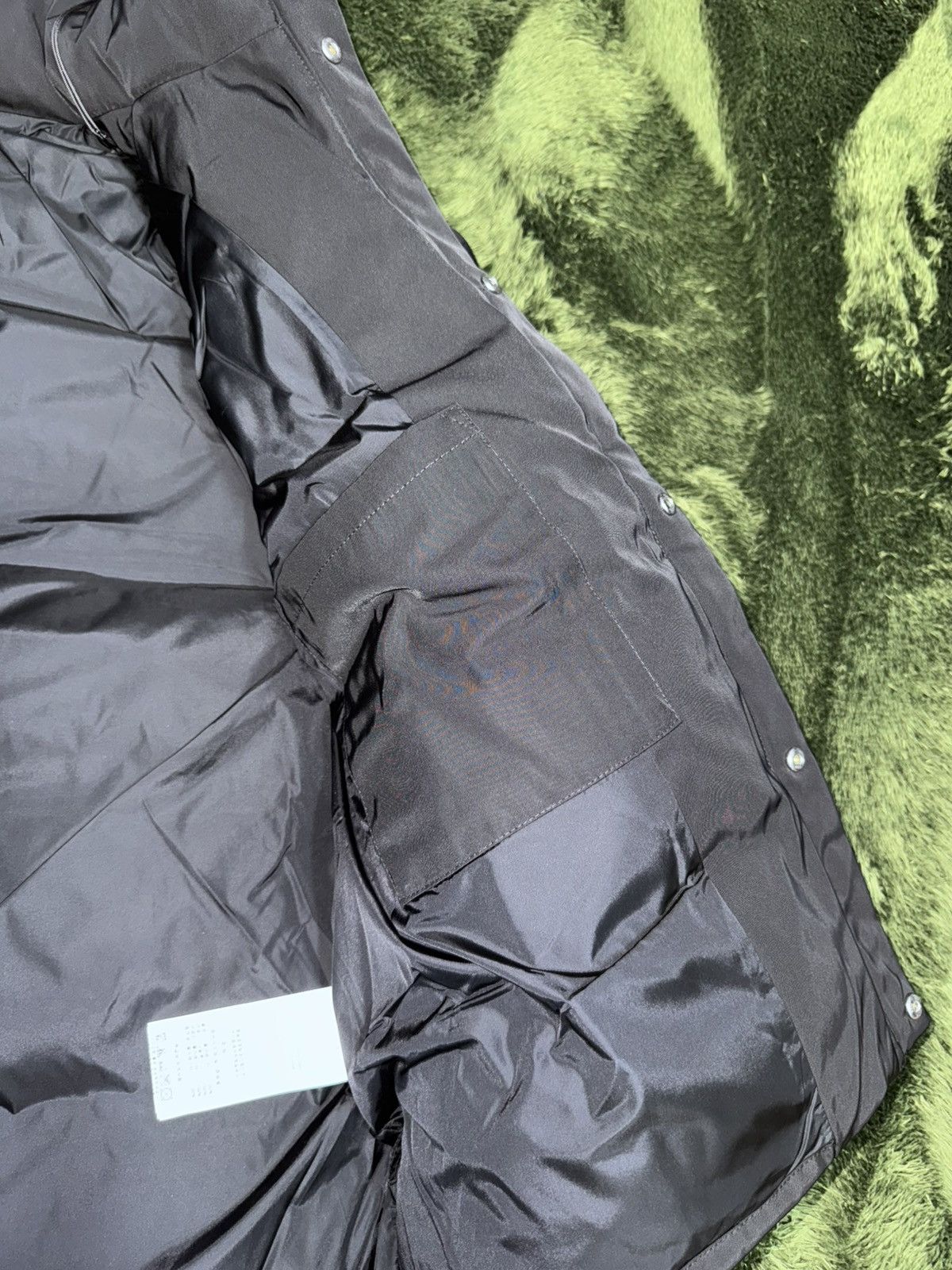 L] 1017 ALYX 9SM alyx tricon belt puffer jacket black