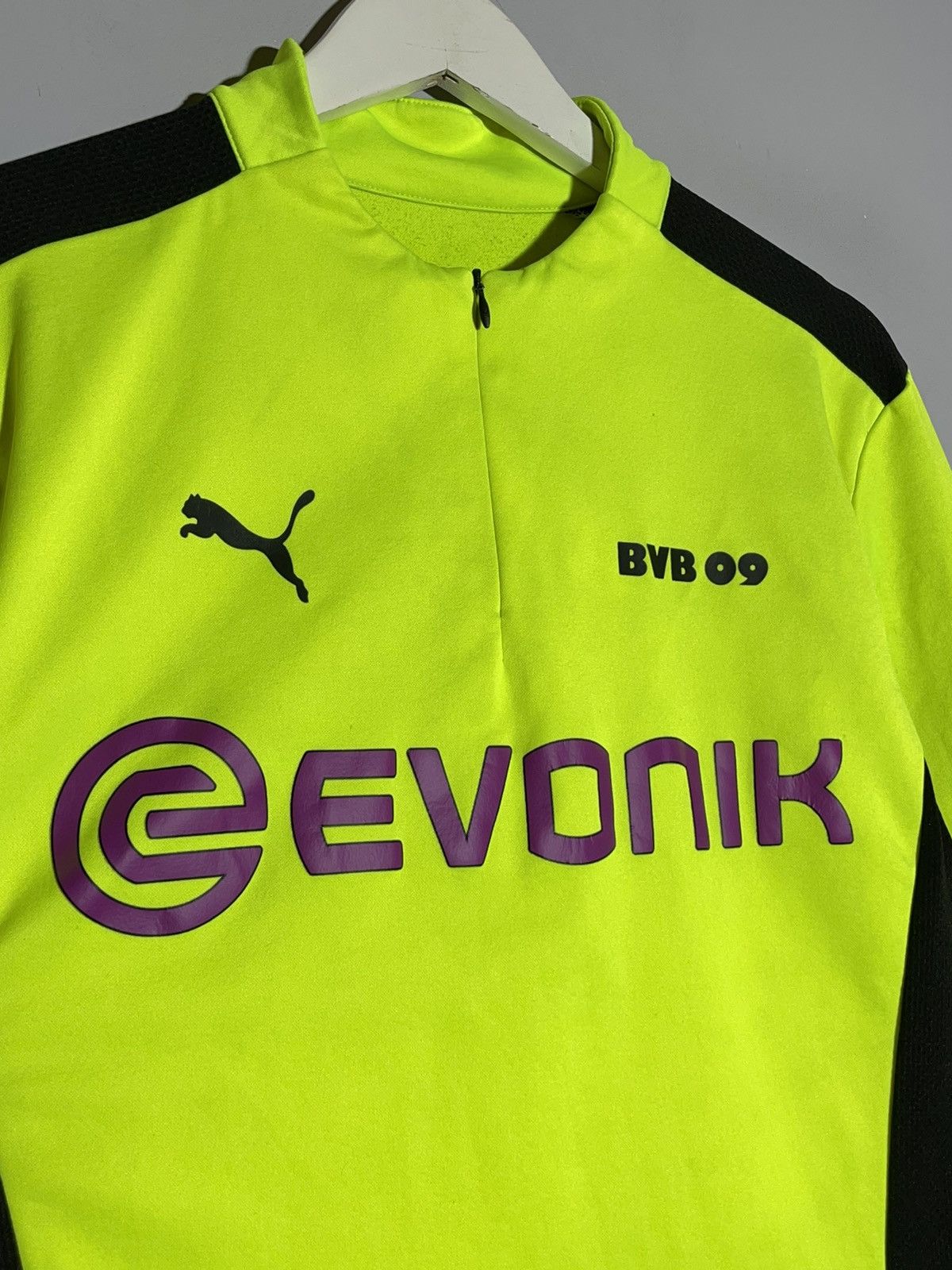 Puma Borussia Dortmund BVB Football Training 1/4 Track Top Size US M / EU 48-50 / 2 - 4 Thumbnail