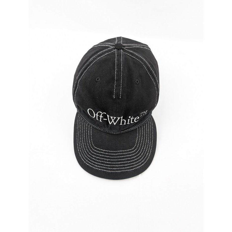 Off-White o1rshd1 Size: OS Bookish OW Laund Baseball in Black / White Size ONE SIZE - 4 Thumbnail