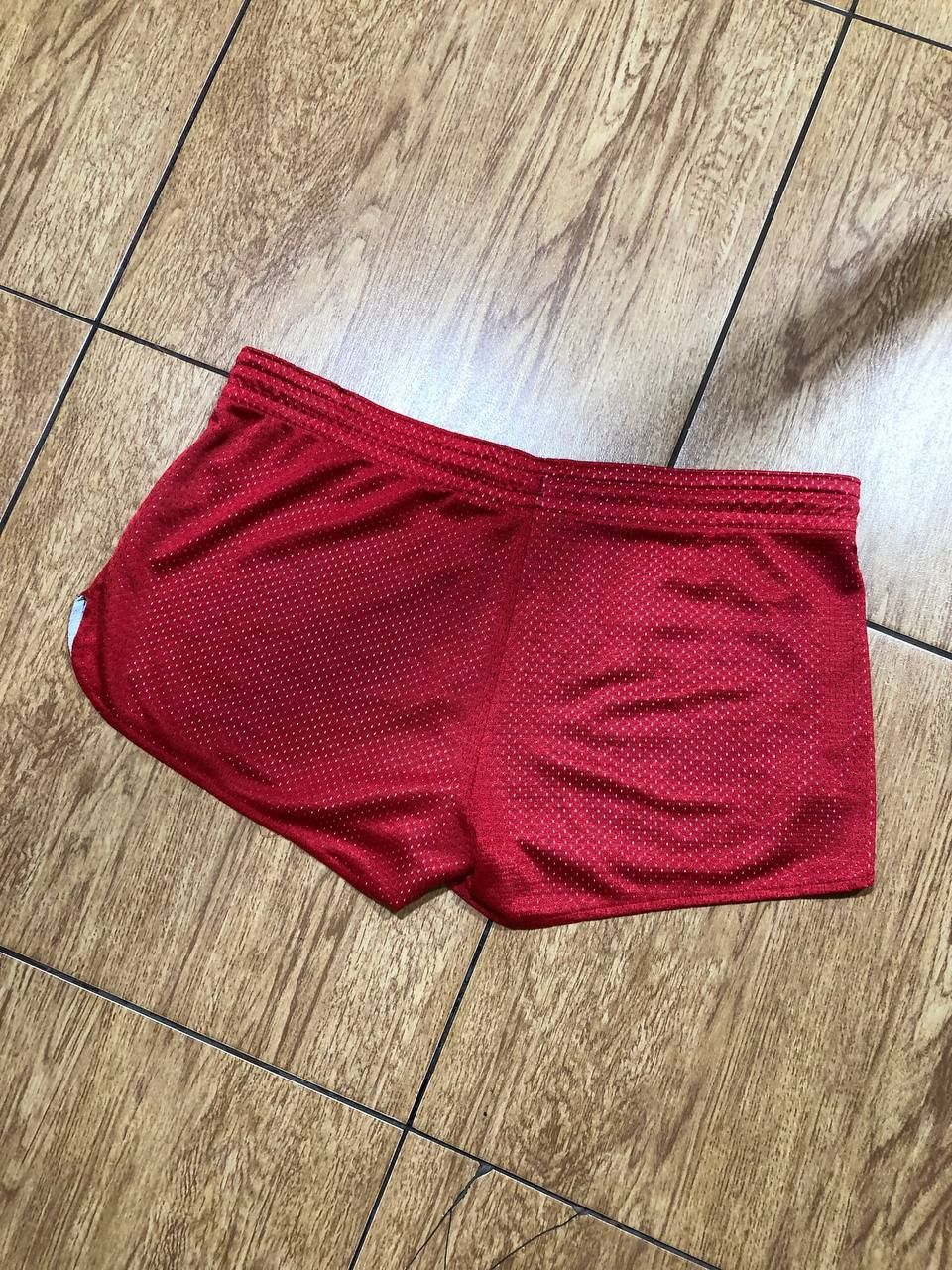 Nike streetwear shorts red NIKE logo Vintage crazy Y2K size M Size 32" / US 10 / IT 46 - 16 Thumbnail