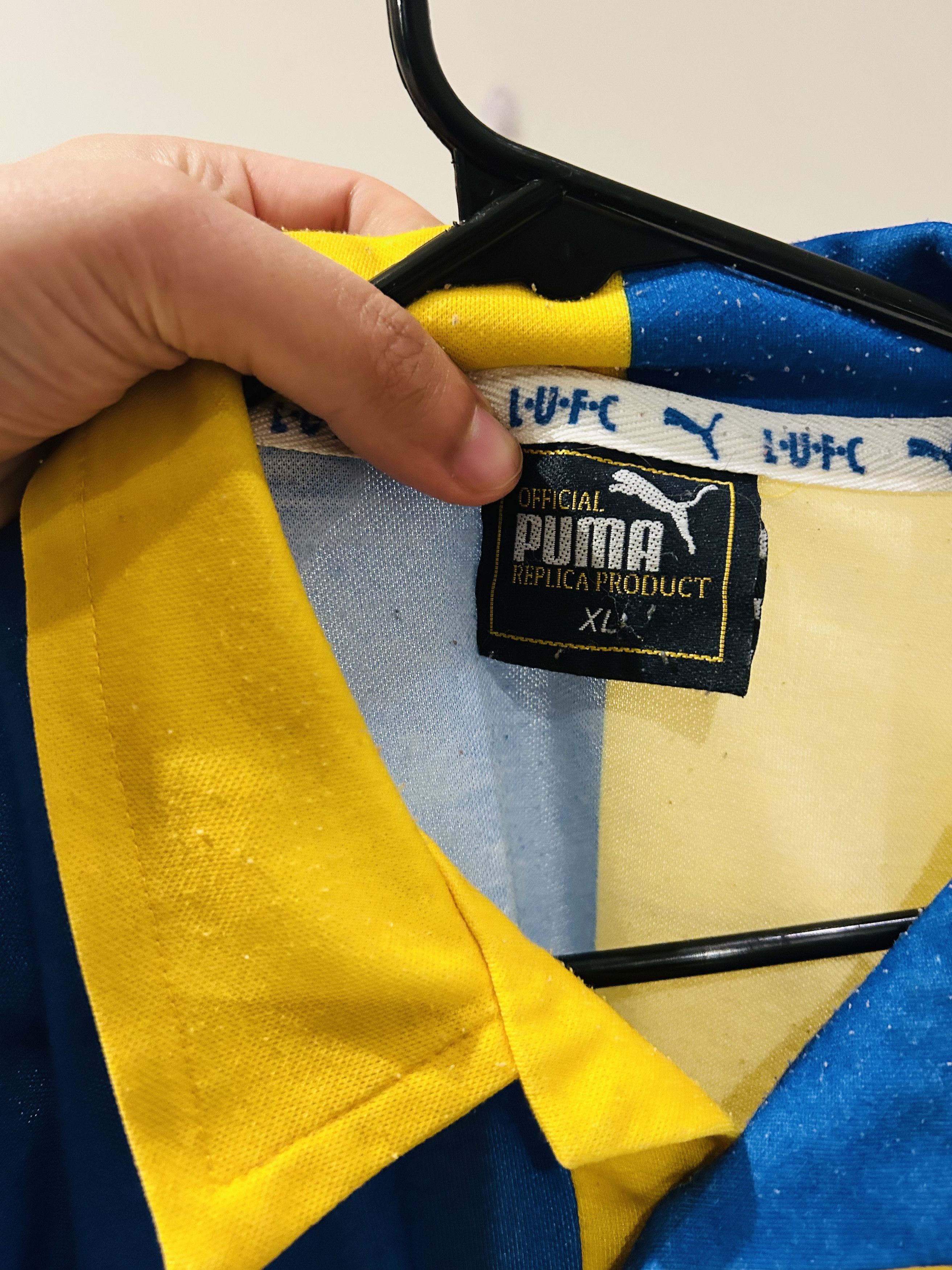 Puma × Vintage Leeds united 1997/98 home jersey Size US XL / EU 56 / 4 - 3 Thumbnail
