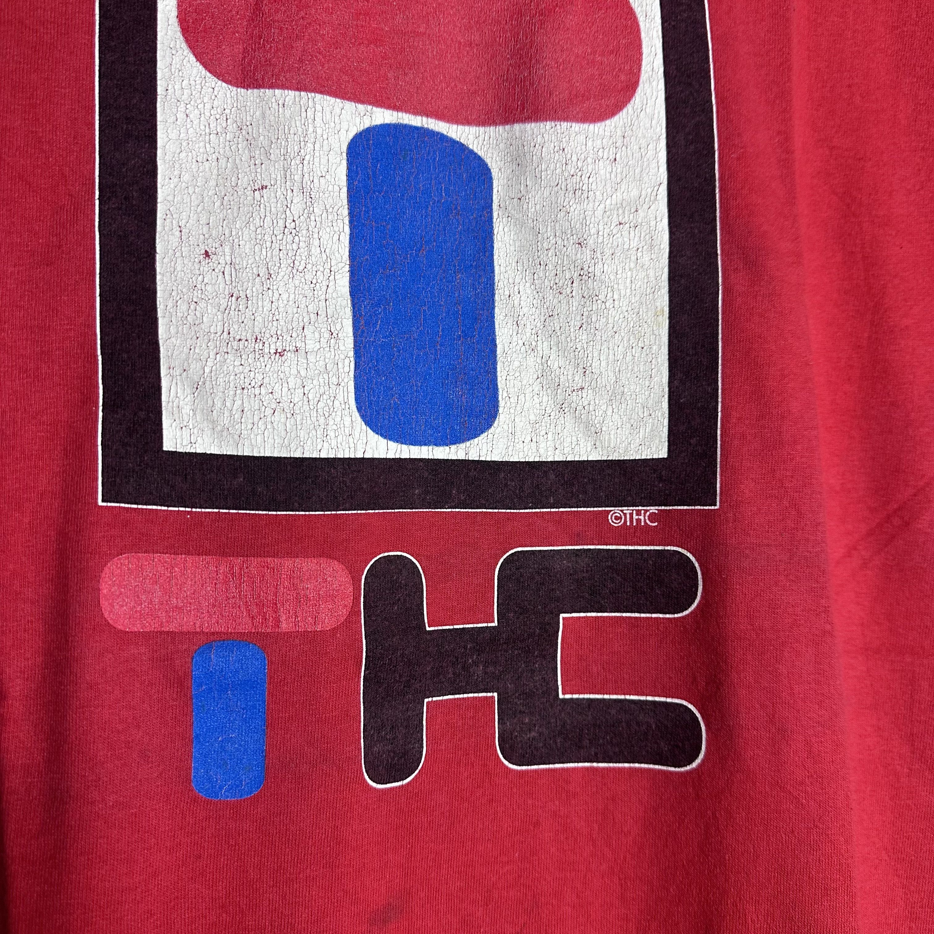 Vintage 🔥RARE🔥Vintage 90s THC Skateboard T-shirt Single Stich Size US XL / EU 56 / 4 - 4 Thumbnail