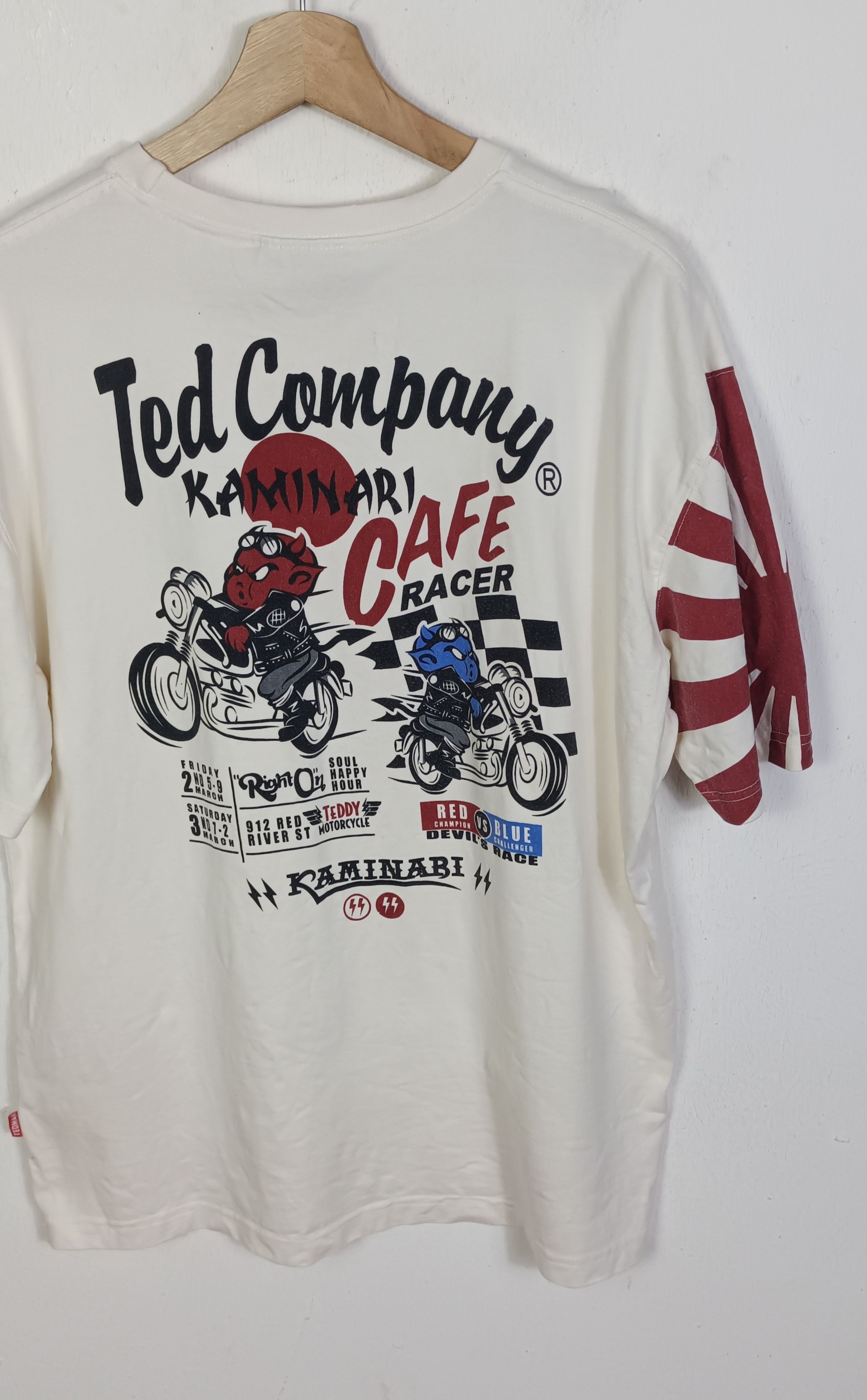 Japanese Brand Ted Company Kaminari Kamikaze Devil Race Size US L / EU 52-54 / 3 - 3 Thumbnail