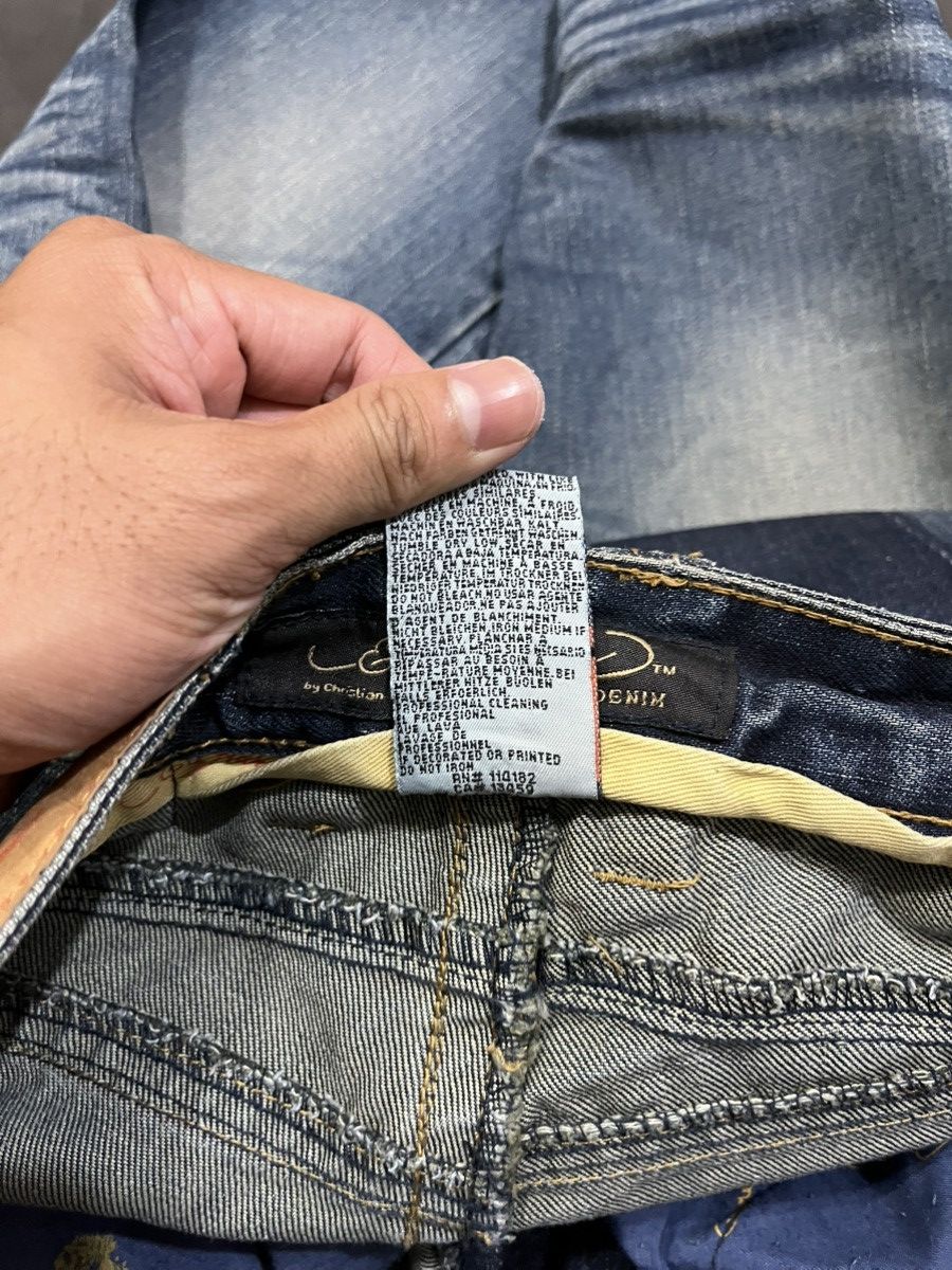 Christian Audigier 💸BINDINGOFFER💸Ed hardy koi embrioded Size US 30 / EU 46 - 9 Thumbnail