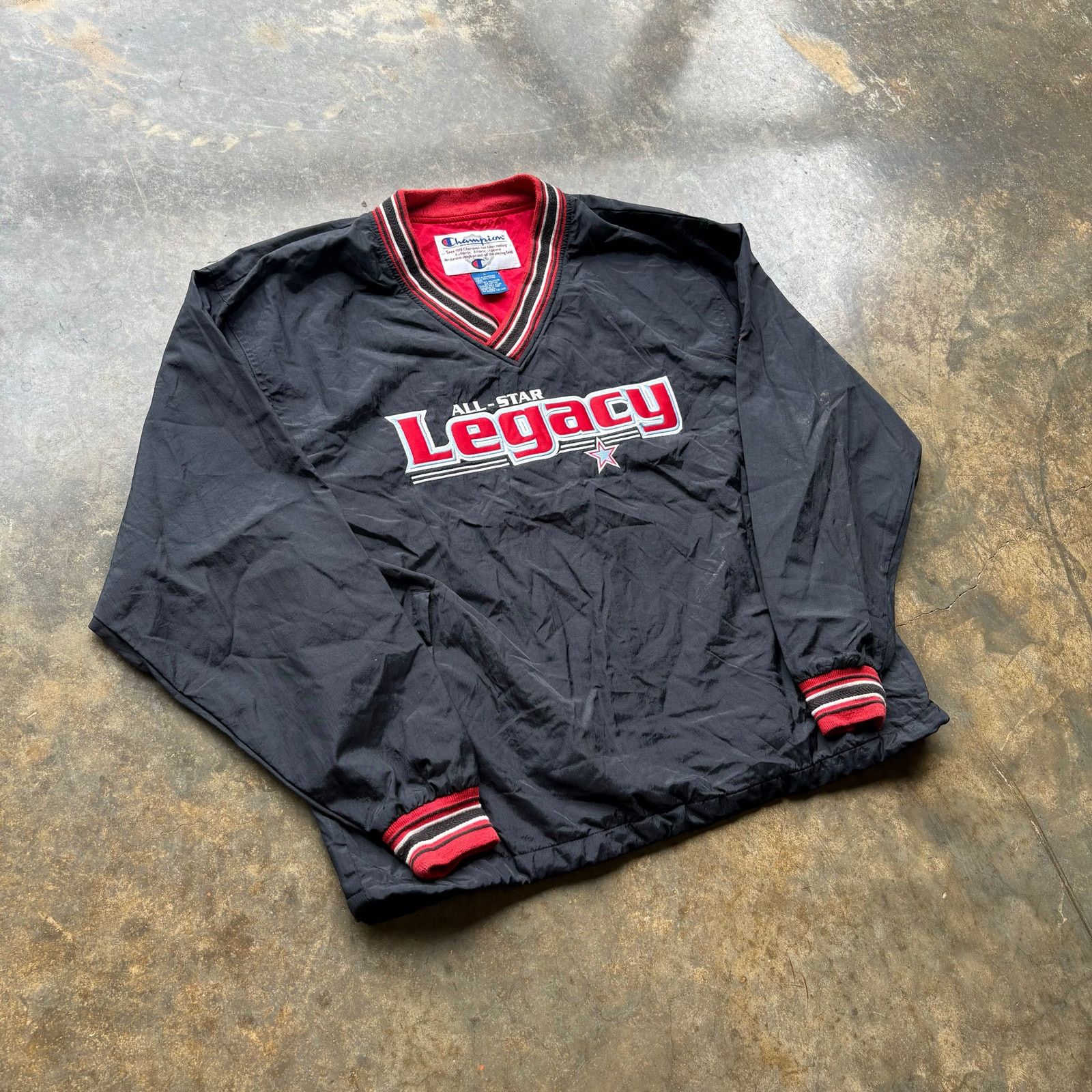 Champion Vintage 90s Champion All Star Legacy Windbreaker Size US L / EU 52-54 / 3 - 2 Thumbnail