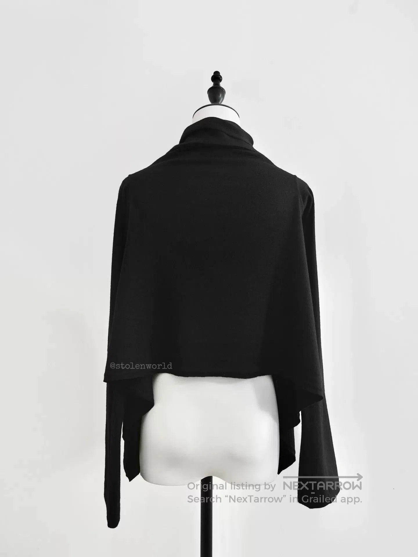 Rei Kawakubo comme des garcons irregular wool top. Size XS / US 0-2 / IT 36-38 - 7 Thumbnail