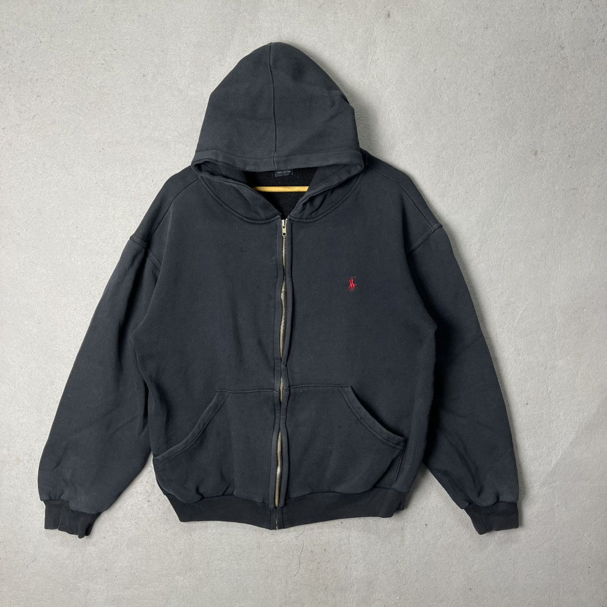Polo Ralph Lauren Polo Ralph Lauren Full Zip Hoodie – Black (M) Size US M / EU 48-50 / 2 - 1 Thumbnail