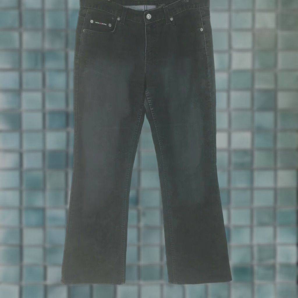 DKNY VINTAGE? DKNY Jeans EST 1989 Trade Mark Womens Casual Denim Black Jeans Size 11 Size 32" / US 10 / IT 46 - 1 Thumbnail
