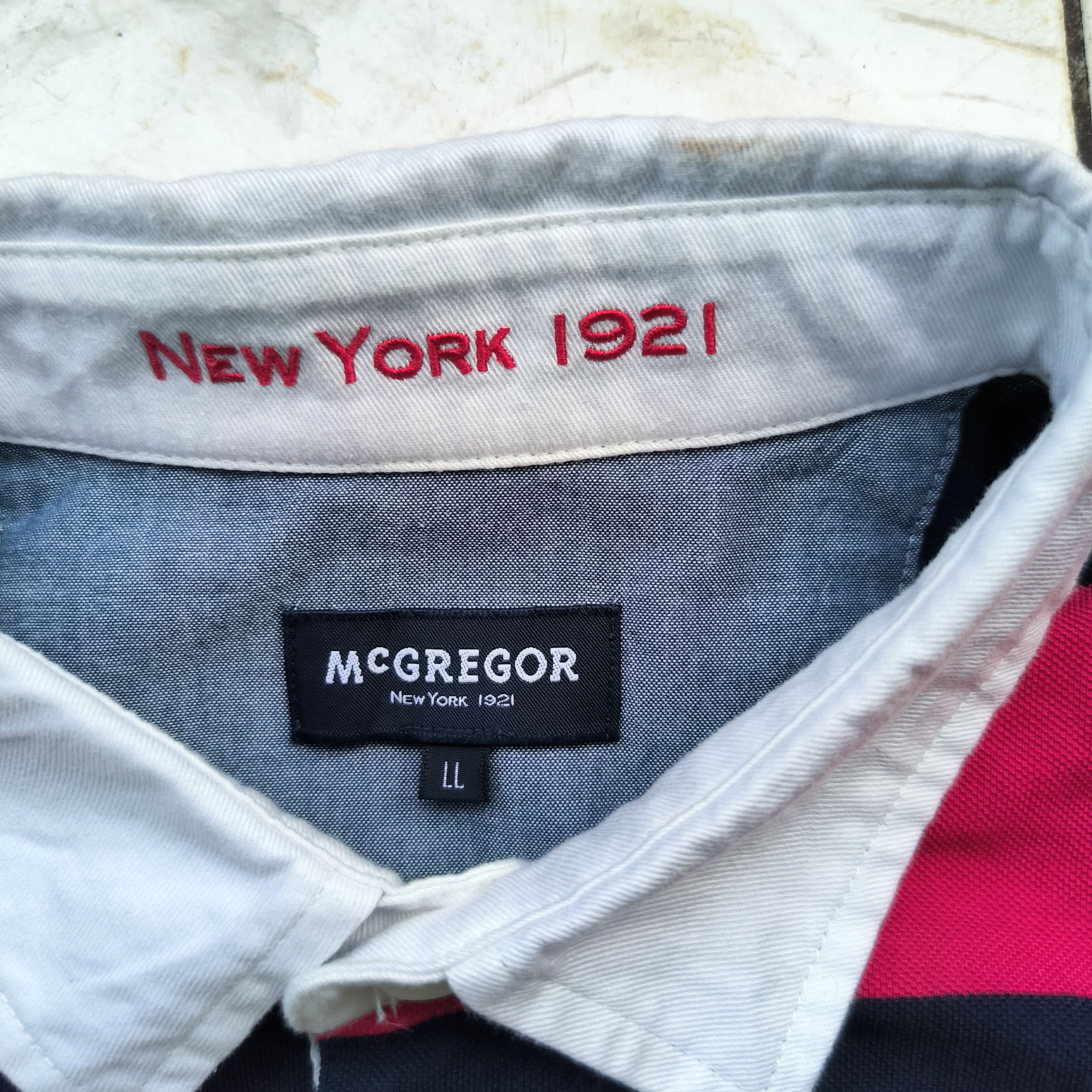 McGregor Vintage Stripe Polo Shirt McGregor Size US L / EU 52-54 / 3 - 6 Thumbnail