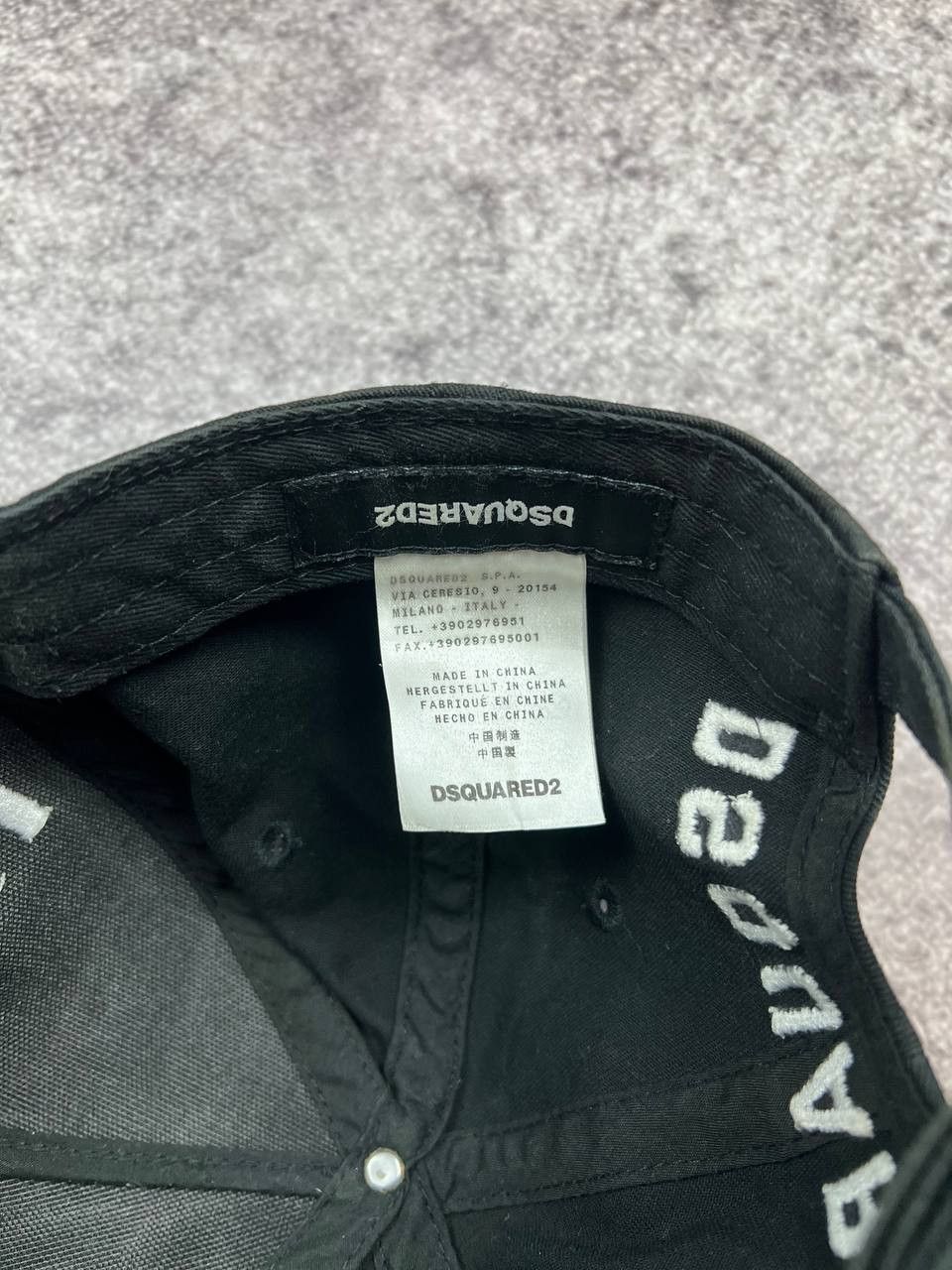 Dsquared2 Dsquared2 Icon Volume Embroidered Logo Cap y2k Size ONE SIZE - 9 Thumbnail