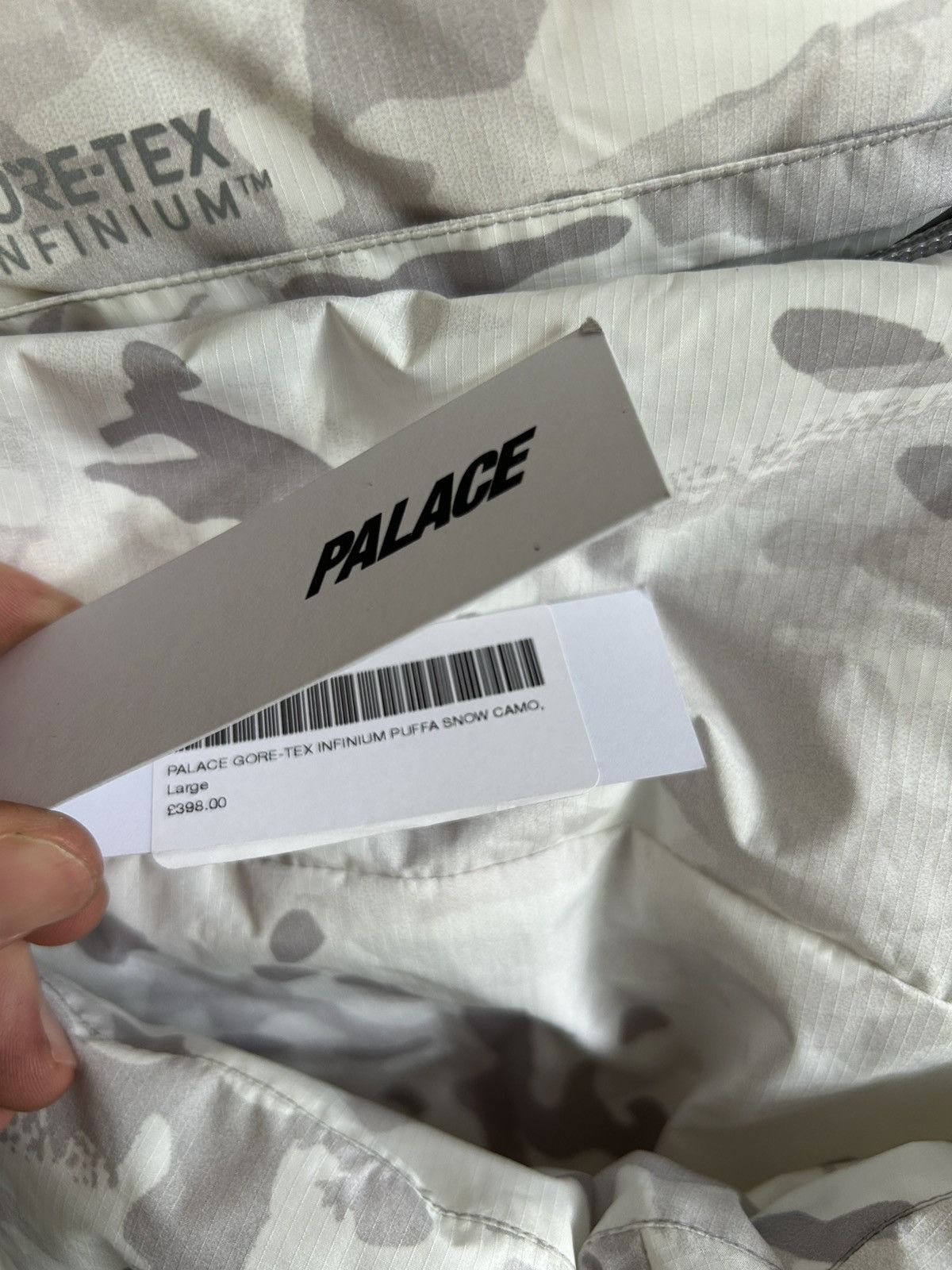 Palace Palace gore-tex infinium puffer Size US L / EU 52-54 / 3 - 4 Thumbnail