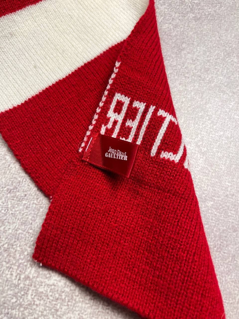 Jean Paul Gaultier × Vintage I ❤️ GAULTIER JPG SCARF Y2K Os Size ONE SIZE - 3 Thumbnail