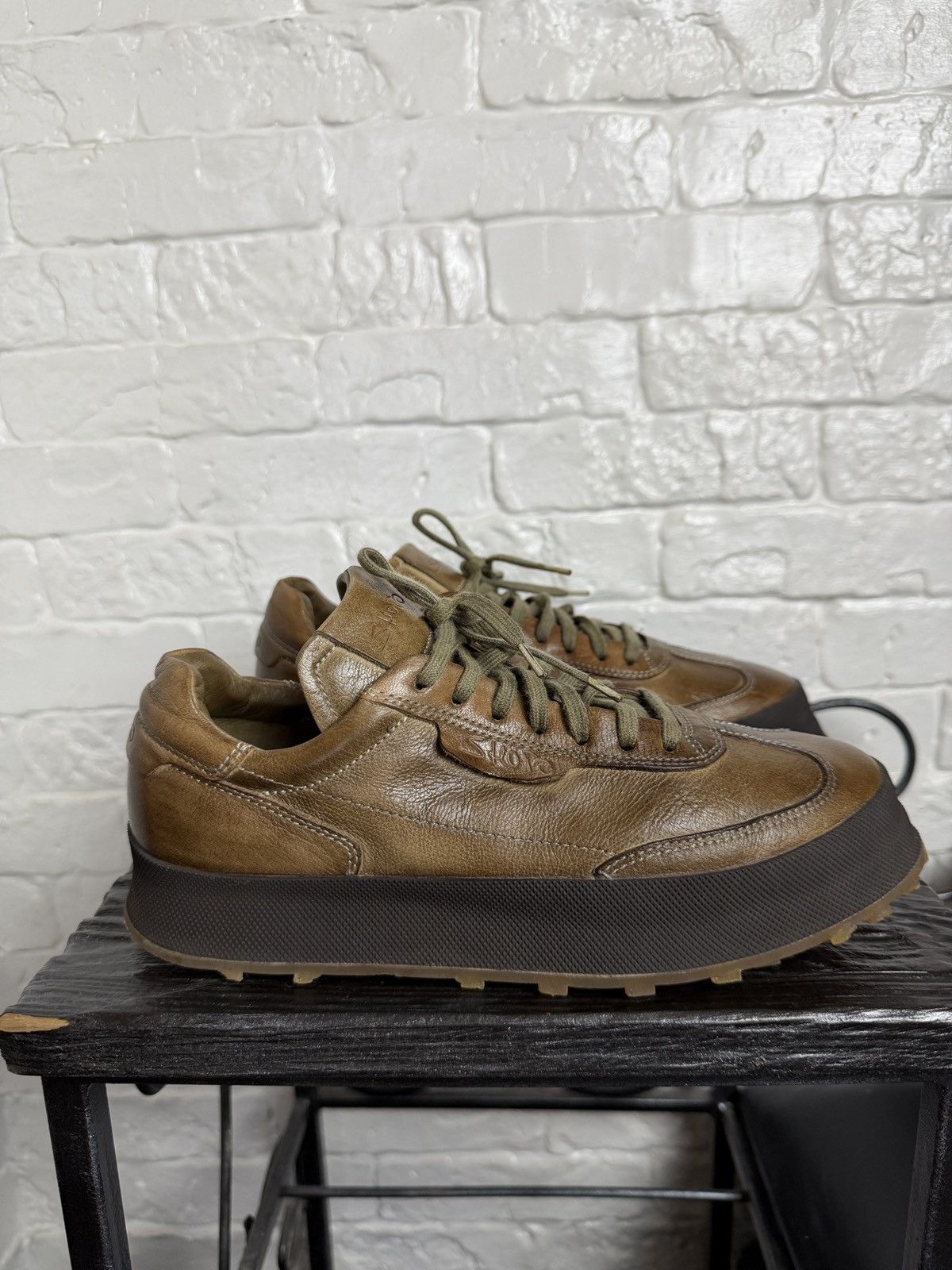 Shoto Shoto Handcrafted Italian Leather Shoes Size US 8 / IT 38 - 2 Thumbnail