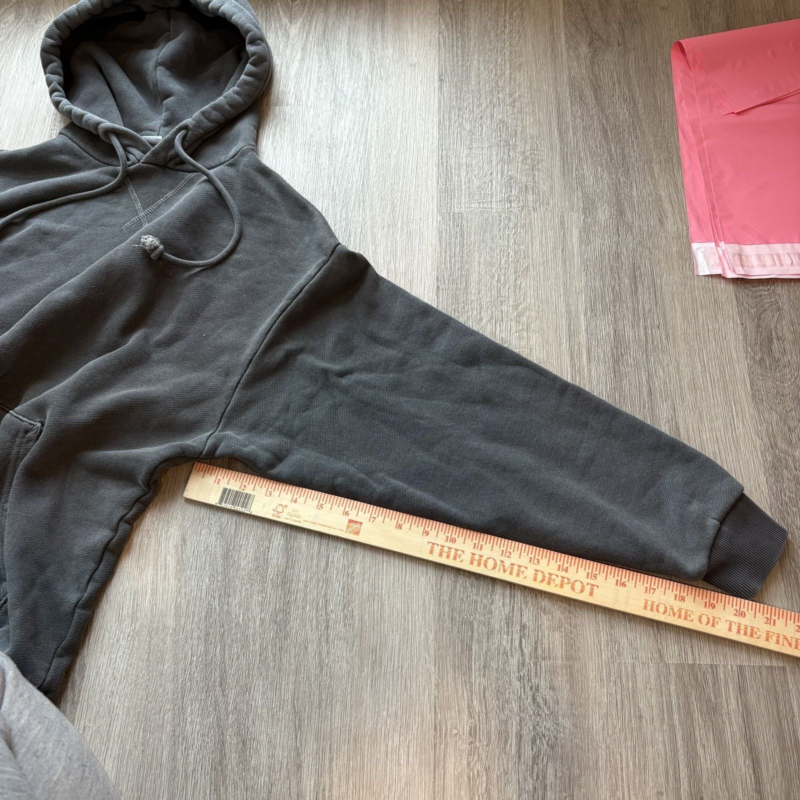 Gymshark Gymshark Women's Hoodie Oversized Washed Charcoal Grey S Size S / US 4 / IT 40 - 9 Thumbnail