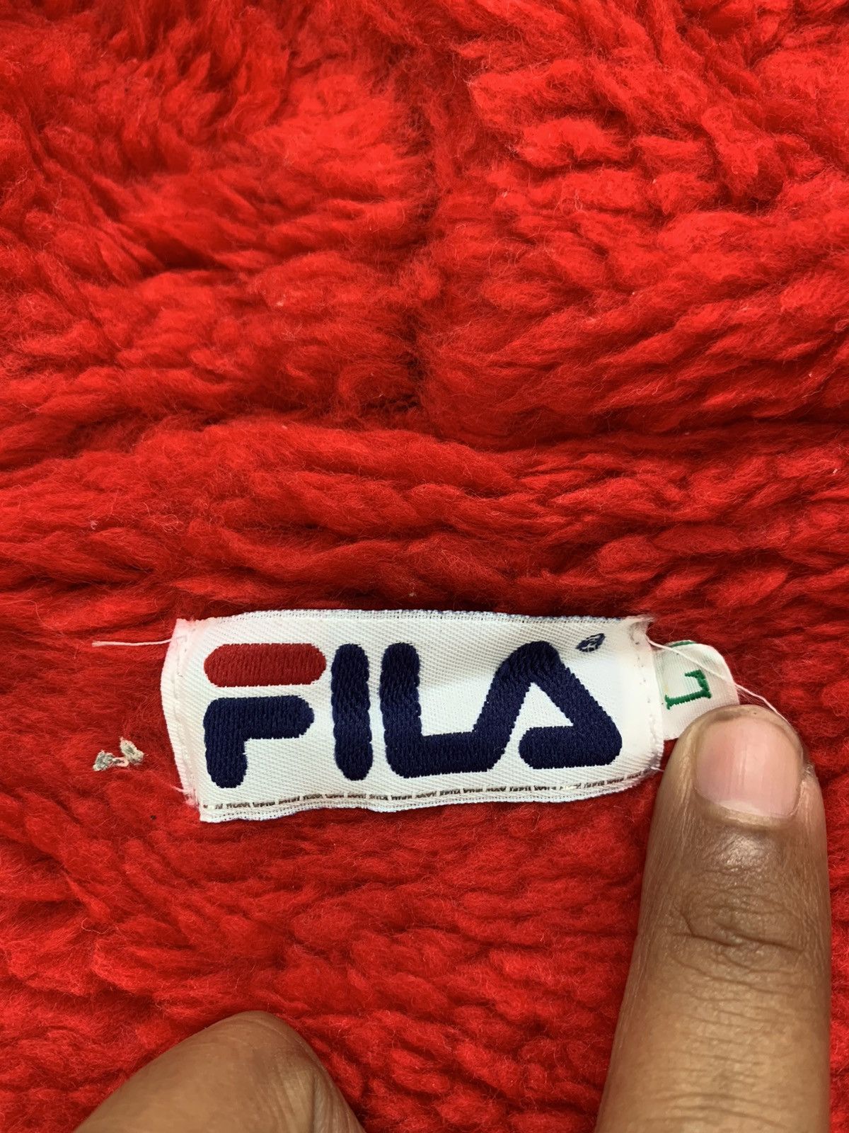 Fila × Sports Specialties FILA Big Logo Printed Jacket Hooded With Fleece Inner Size US L / EU 52-54 / 3 - 10 Thumbnail