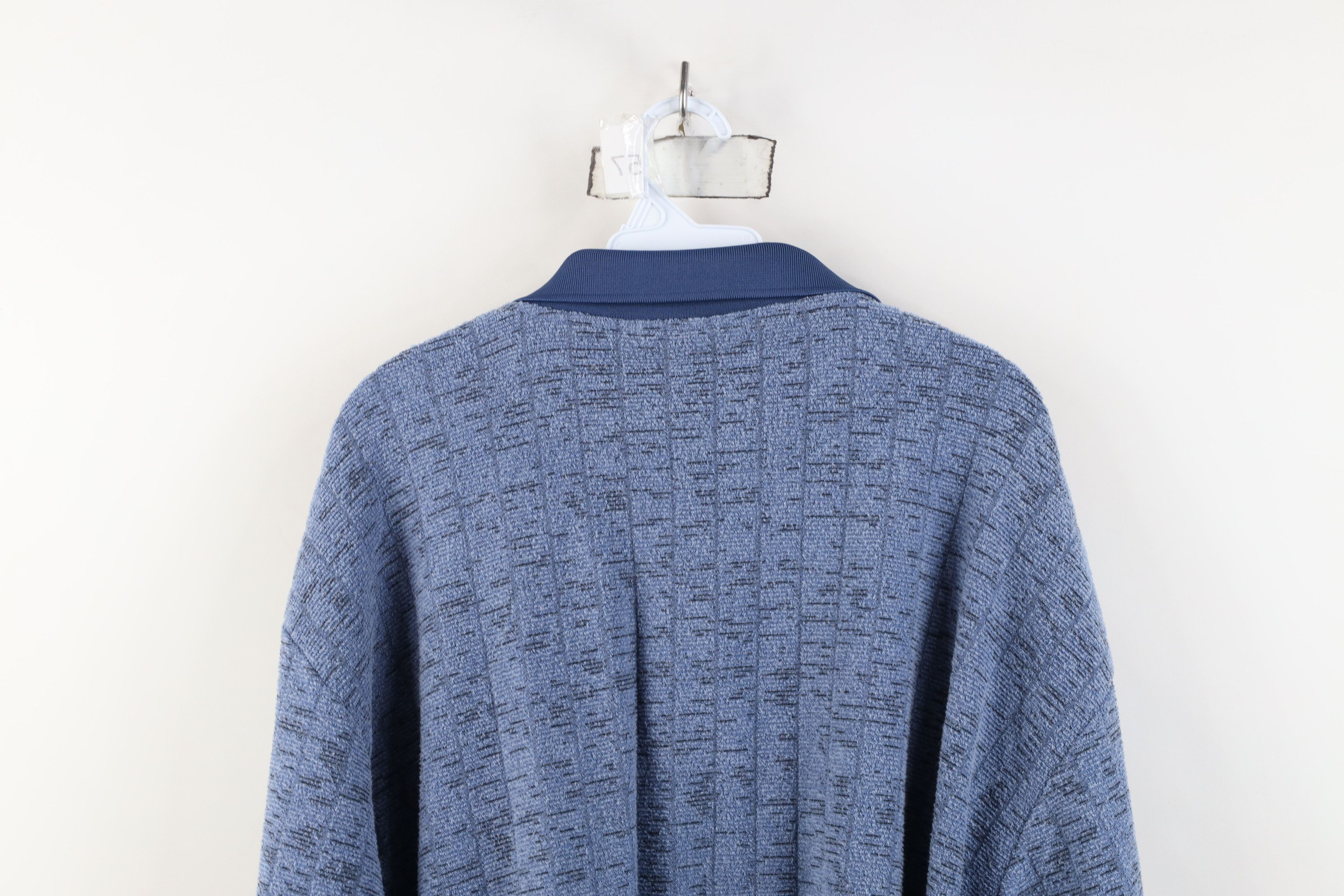 Vintage Vintage 90s Streetwear Fleece Collared Pullover Sweatshirt Size US XXL / EU 58 / 5 - 11 Thumbnail