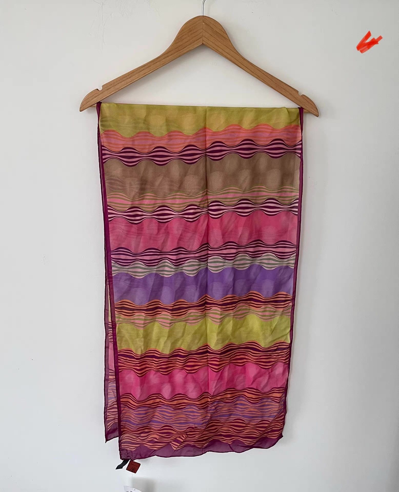 Missoni Missoni Printed Silk Scarves Ｑ21 Size ONE SIZE - 3 Thumbnail
