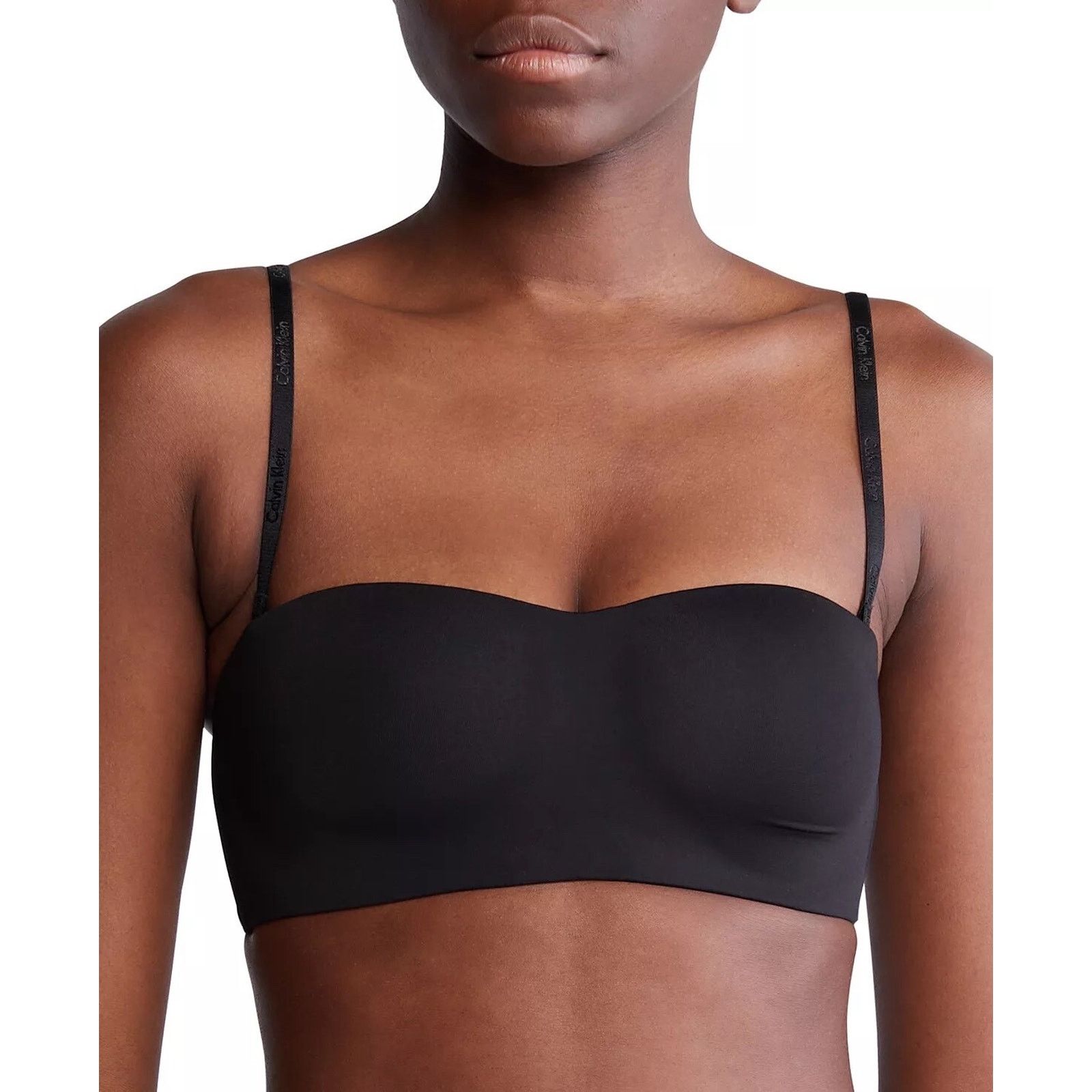 Calvin Klein CALVIN KLEIN Women's Form to Body Lightly Bandeau Bra XS Size ONE SIZE - 1 Thumbnail