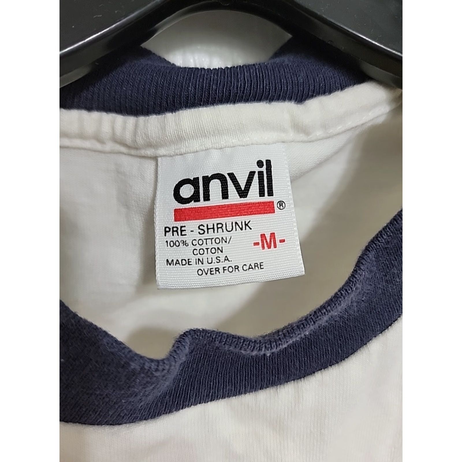Anvil VINTAGE Pimpgear Shirt 90s Pimp Shirt Mens M White 90s Theme Vintage Pimpgear Size US M / EU 48-50 / 2 - 3 Thumbnail
