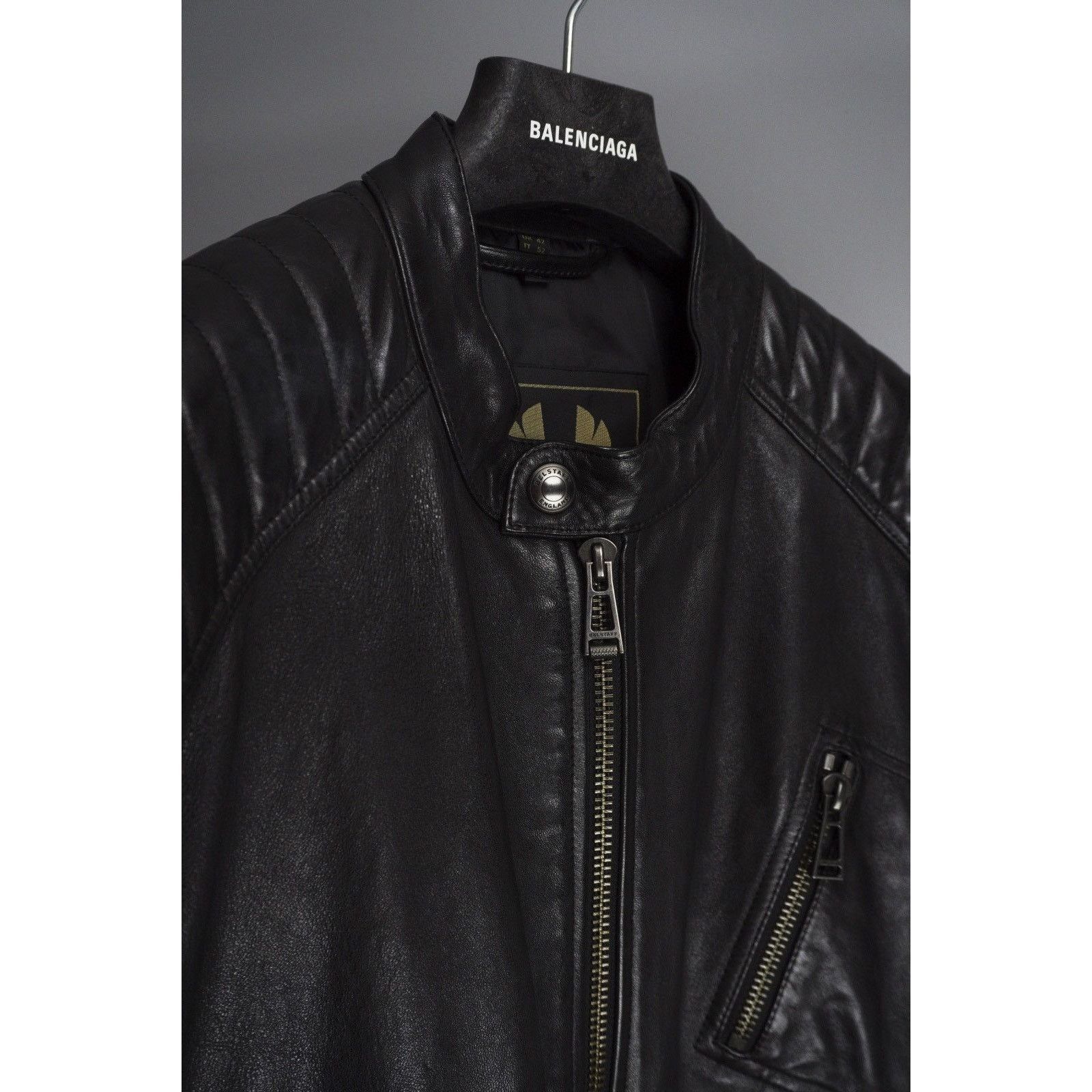Belstaff Belstaff racer v black lamb leather jacket Size US L / EU 52-54 / 3 - 7 Thumbnail