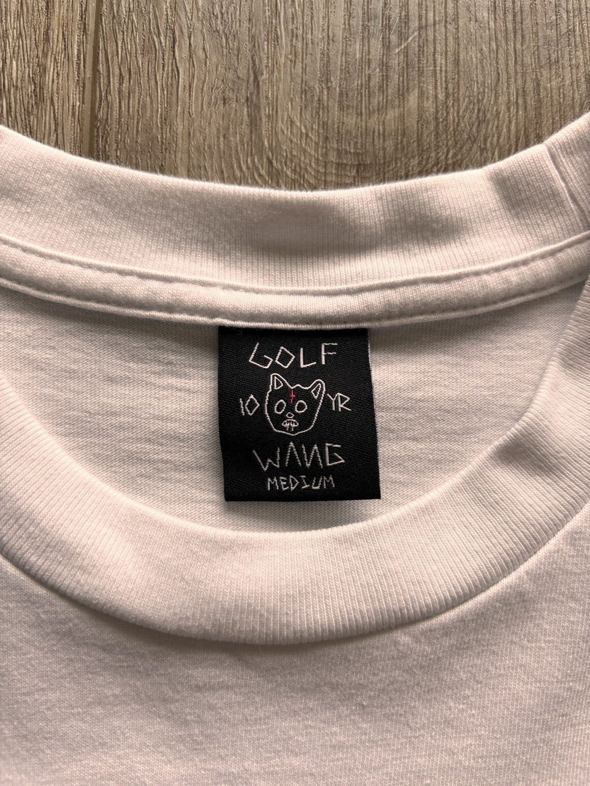 Golf Wang Golf Wang Pride Rainbow Logo T-Shirt in White Size US M / EU 48-50 / 2 - 3 Thumbnail