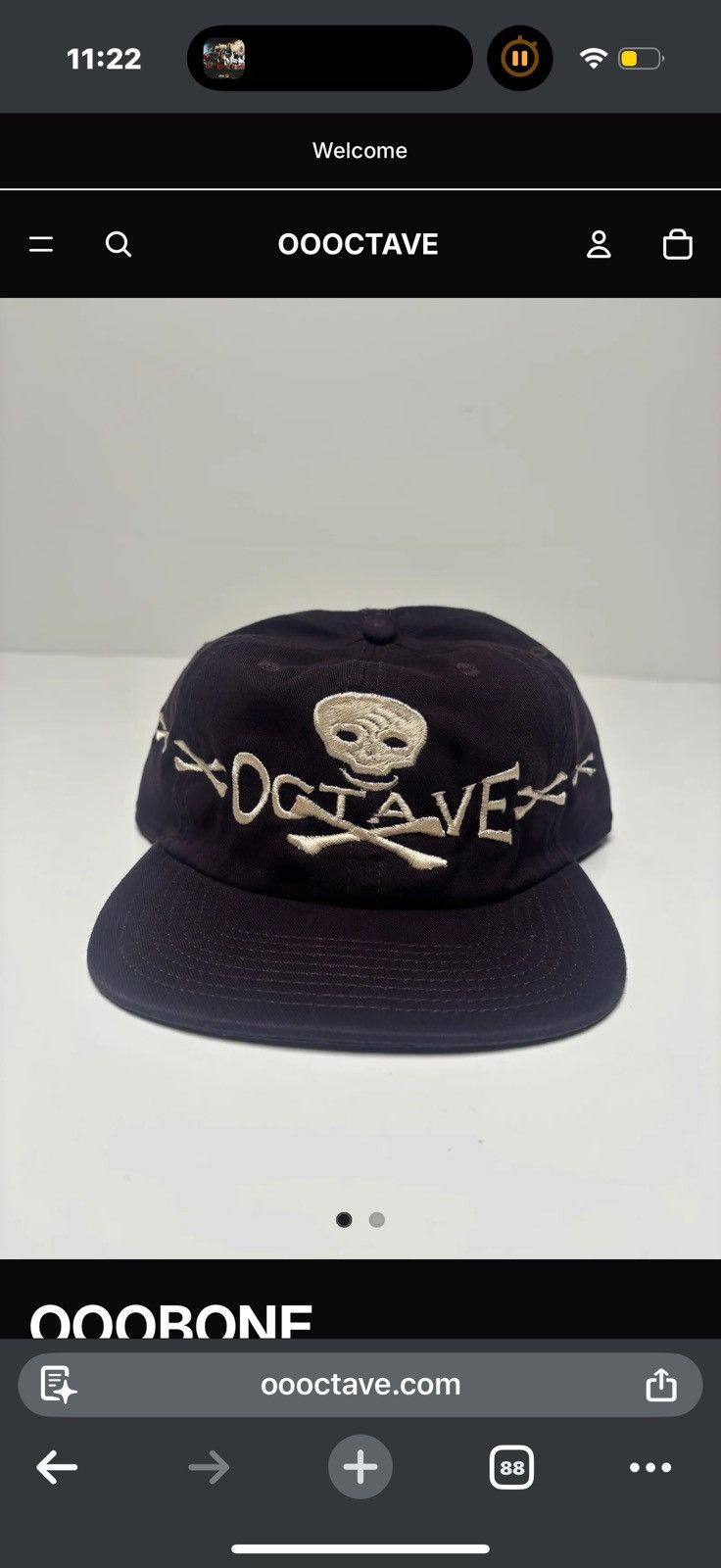 Other Octave Member Only Hat Size ONE SIZE - 3 Thumbnail