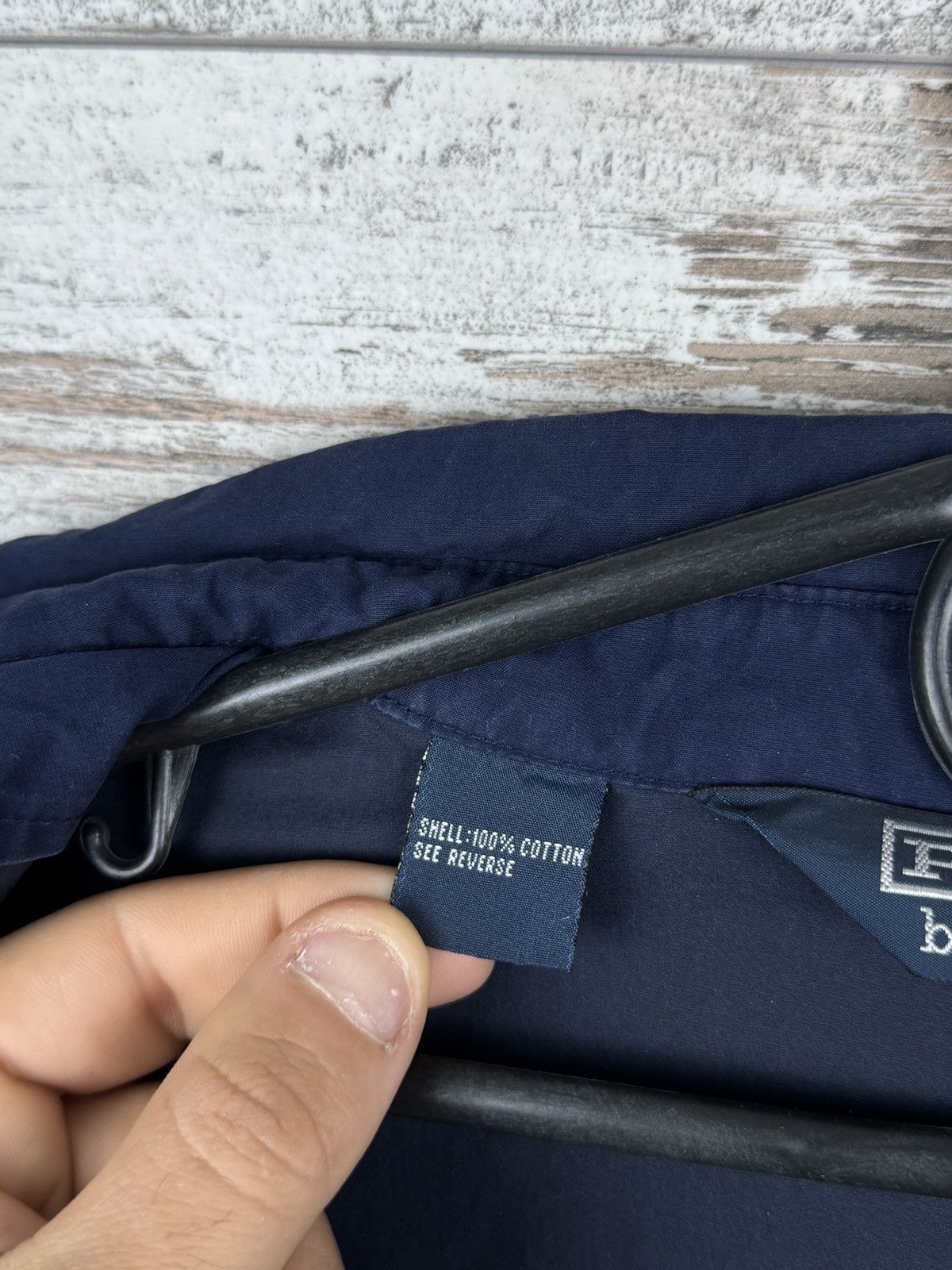 Polo Ralph Lauren Mens Vintage Polo Ralph Lauren jacket navy bomber Size US XL / EU 56 / 4 - 20 Thumbnail
