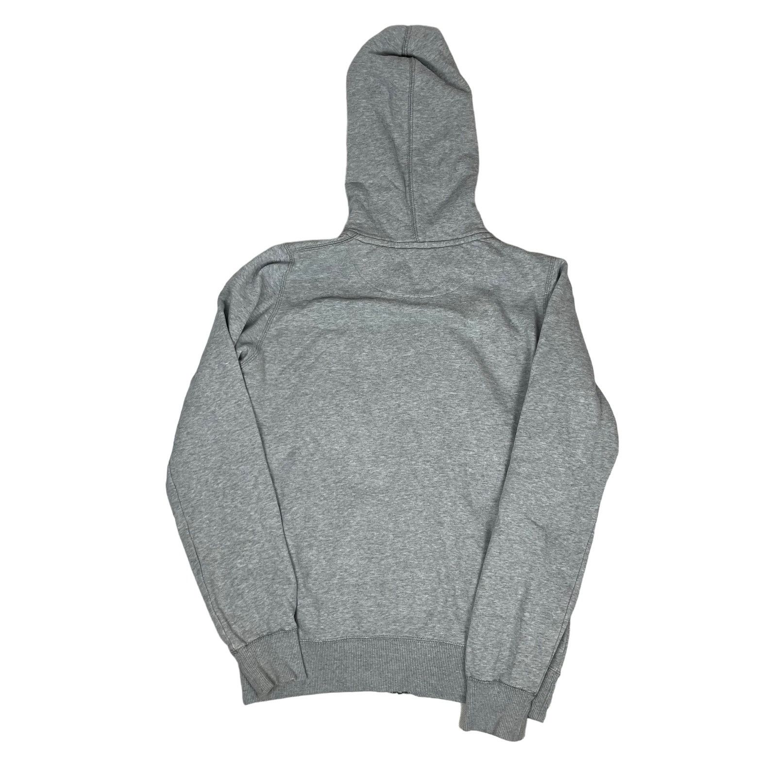 Nike × Vintage Nike Men's Heather Gray Fleece Lined Full Zip Hoodie Medium Size US M / EU 48-50 / 2 - 7 Thumbnail