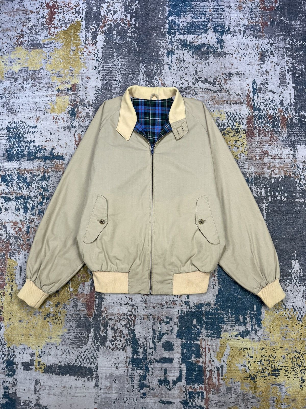 Japanese Brand Vintage AX Ueno Iryo Fraser Plaid Lining G9 Jacket Size US M / EU 48-50 / 2 - 1 Thumbnail