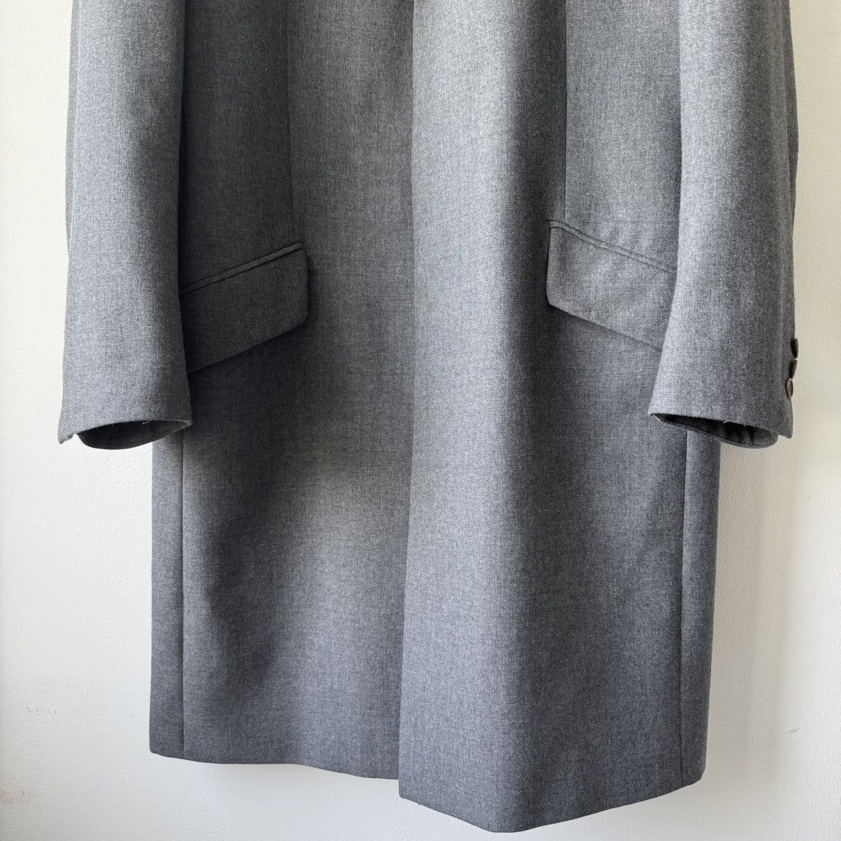 Helmut Lang Helmut Lang 1980’s Gray Wool Coat Size US M / EU 48-50 / 2 - 3 Thumbnail