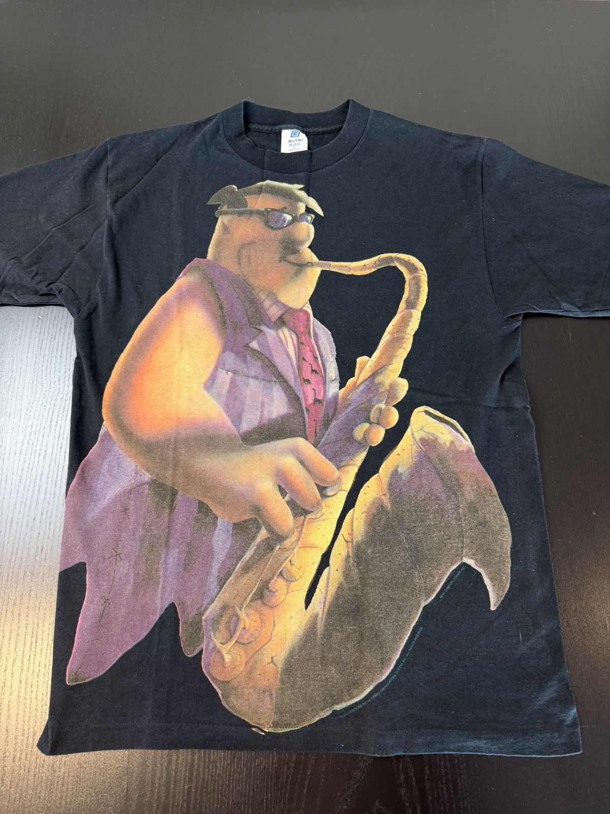 Other 90s Vintage Flinstones T shirt Belton Tag Size US L / EU 52-54 / 3 - 1 Thumbnail