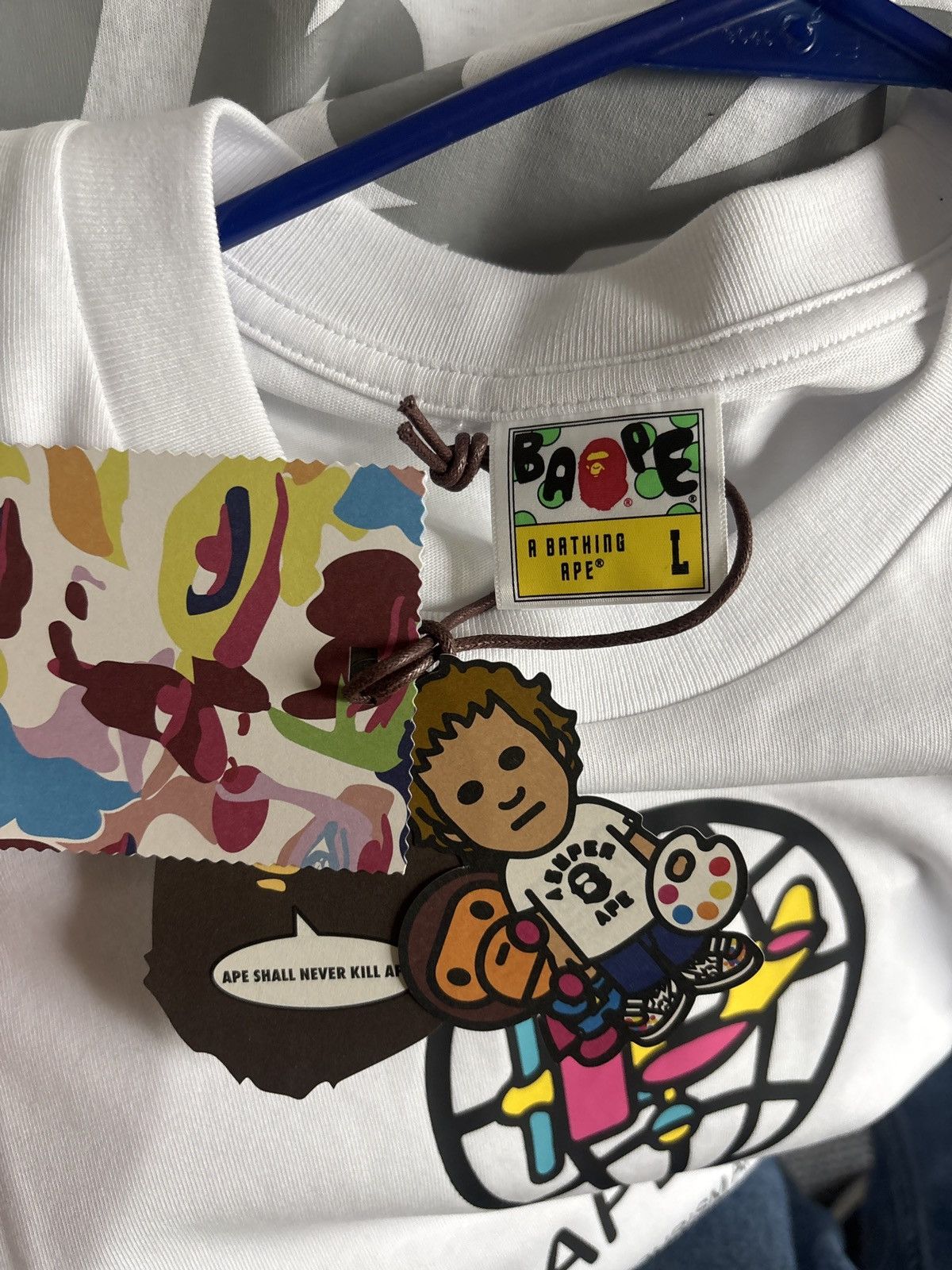 Bape × KidSuper Bape kid super Size US L / EU 52-54 / 3 - 4 Thumbnail