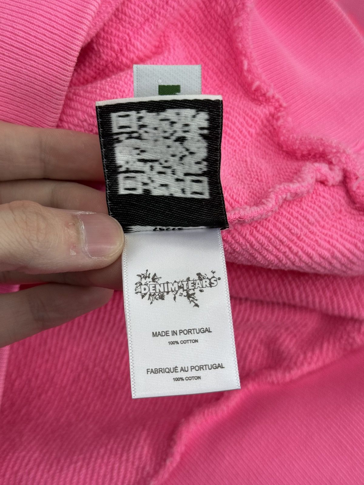 DENIM TEARS Denim Tears Pink 2025 Cotton Wreath Hoodie S (NEW) Size US S / EU 44-46 / 1 - 9 Thumbnail