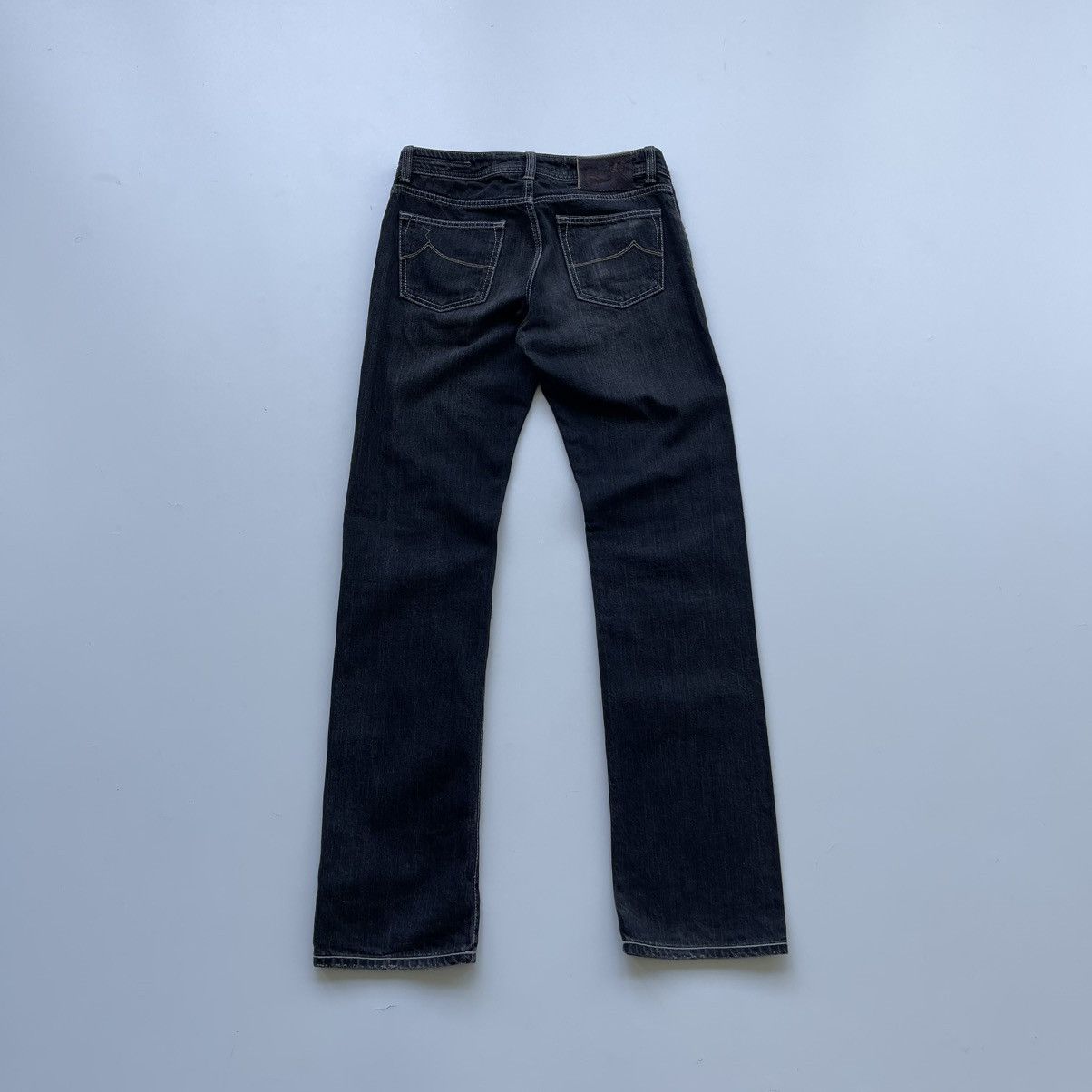 Jacob Cohen Jacob Cohen 620 HandMade Luxury Denim Jeans Washed Black Size US 32 / EU 48 - 3 Thumbnail