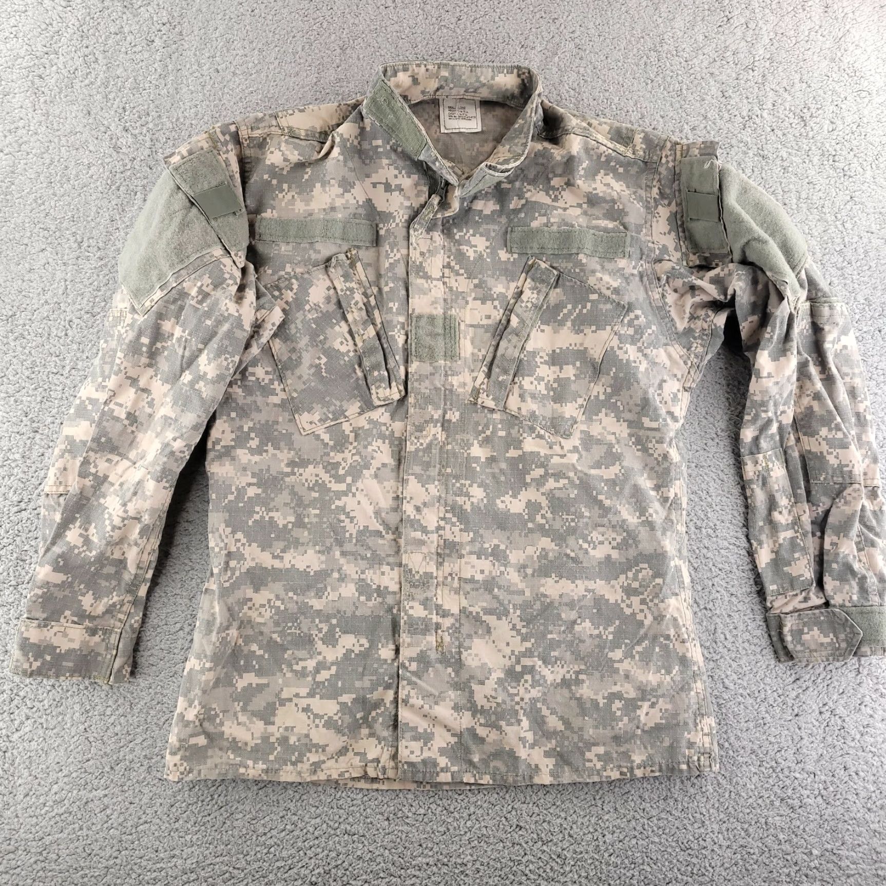 Vintage VINTAGE Military Coat Mens Small Long Full Zip Camo NSN 8415-01-573-6720 ACU Size US S / EU 44-46 / 1 - 2 Thumbnail