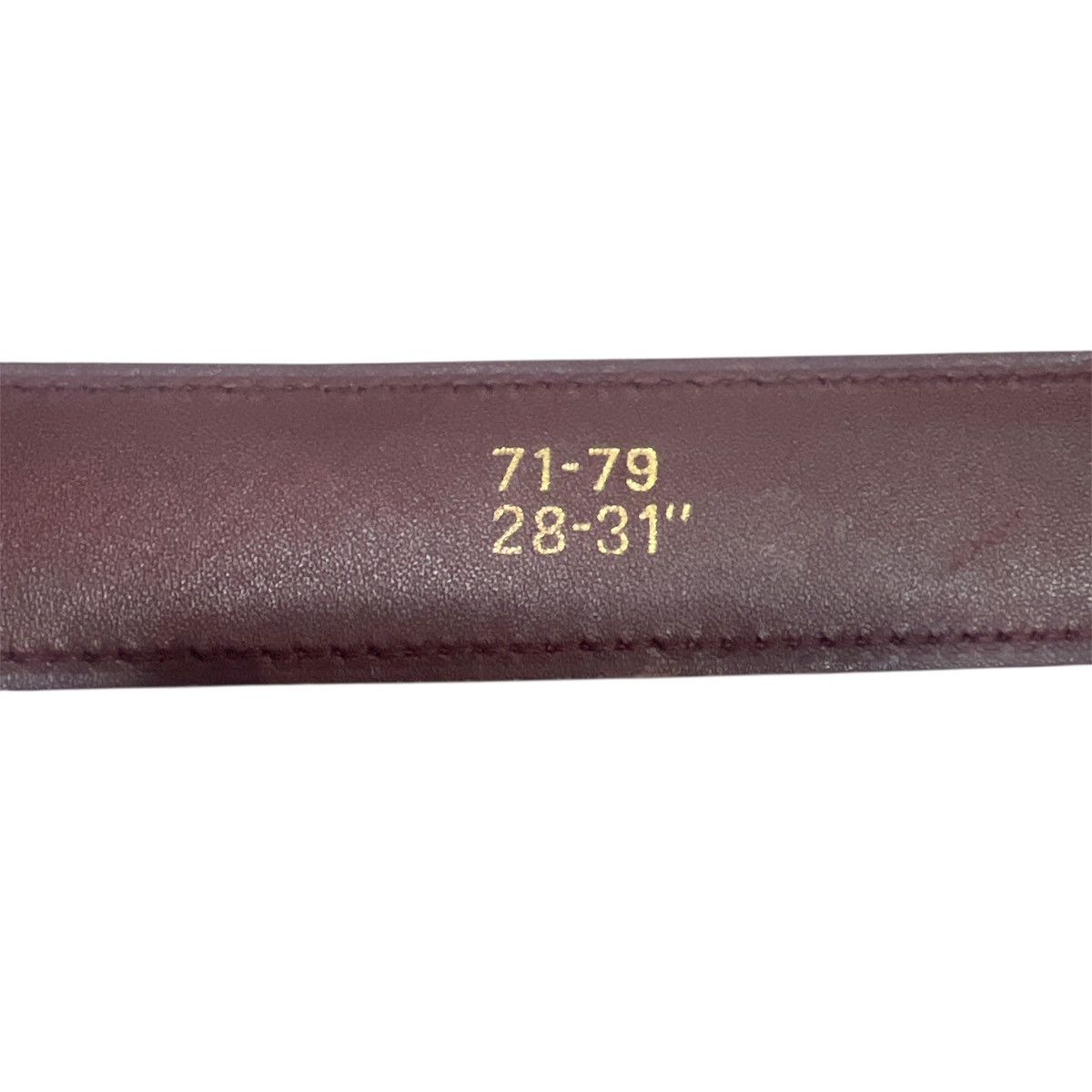 Cartier Vintage Cartier santos must de Cartier leather belt Size 30 - 5 Thumbnail
