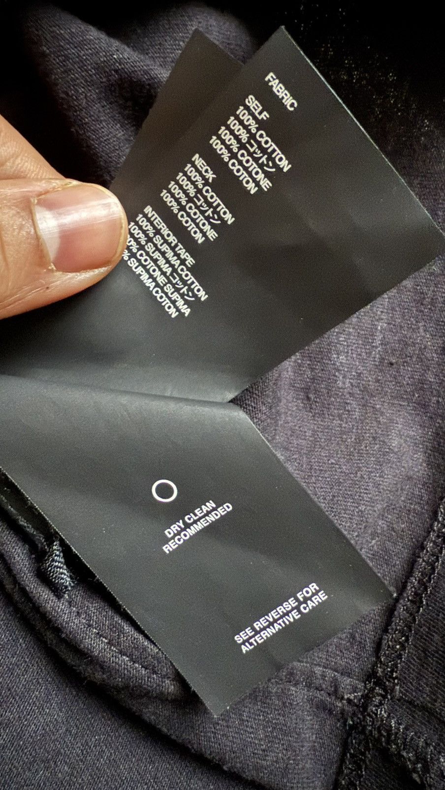 Fear of God FEAR OF GOD LONG SLEEVE FG Black Tee Sixth Collection Size US S / EU 44-46 / 1 - 6 Thumbnail