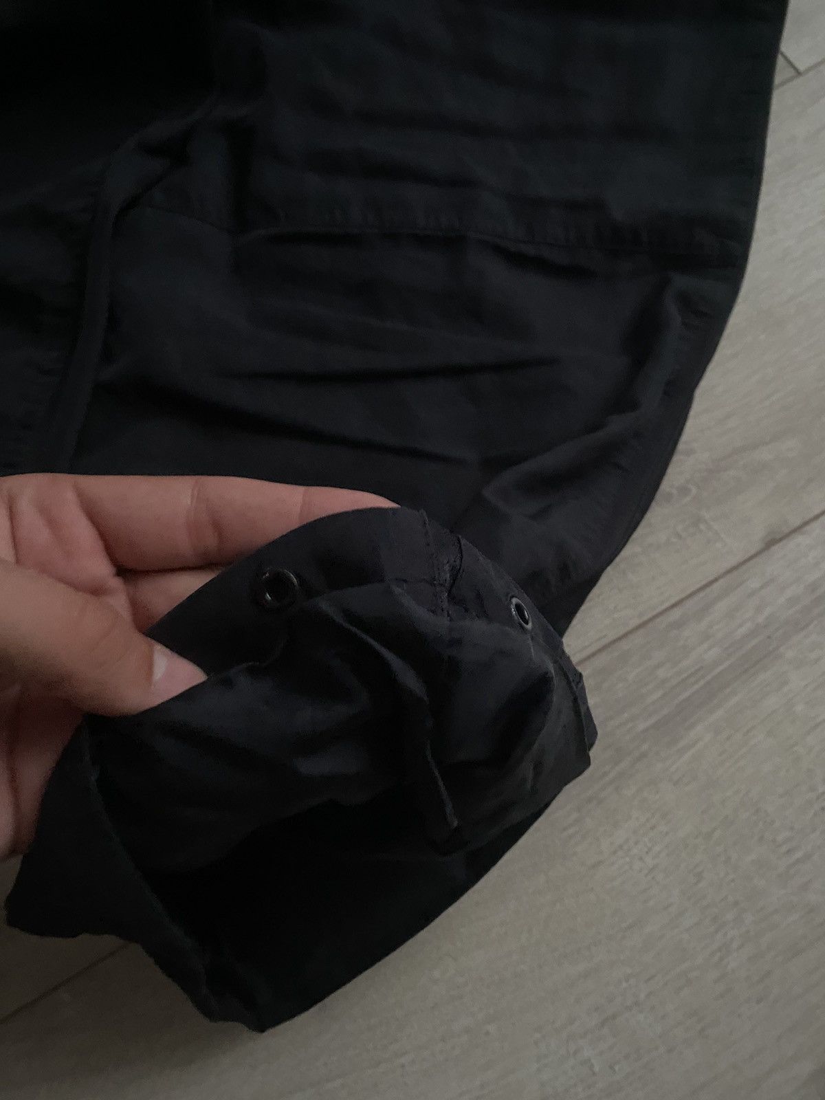 Nike Vintage Nike Baggy Nylon Track Pants Drill Balck Oversized Size US 38 / EU 54 - 7 Thumbnail