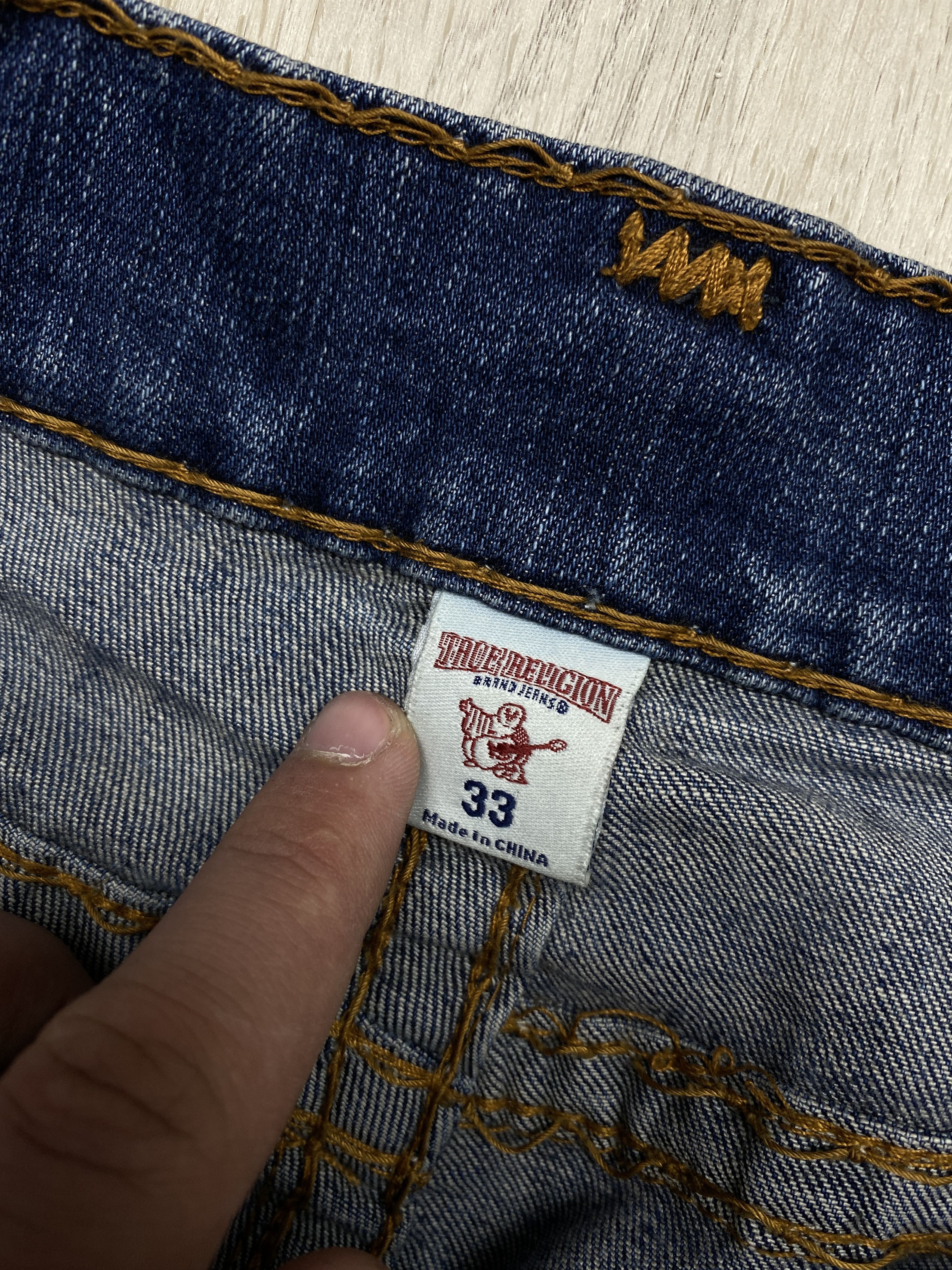 True Religion True Religion Vintage Mens Denim Pants Y2K Jeans Size US 33 - 5 Thumbnail