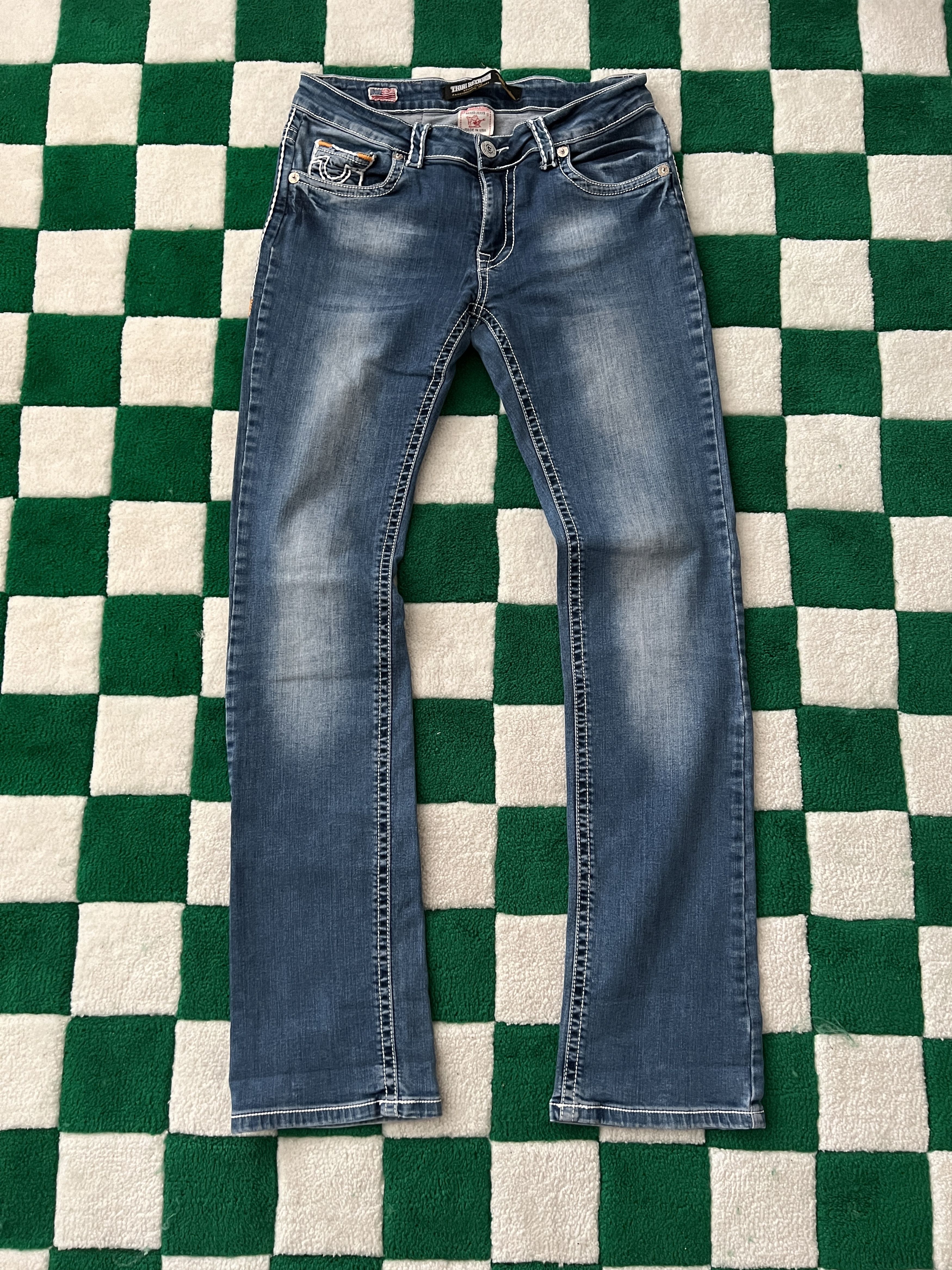True Religion × Vintage Vintage True Religion Denim Jeans Size 32" / US 10 / IT 46 - 2 Thumbnail